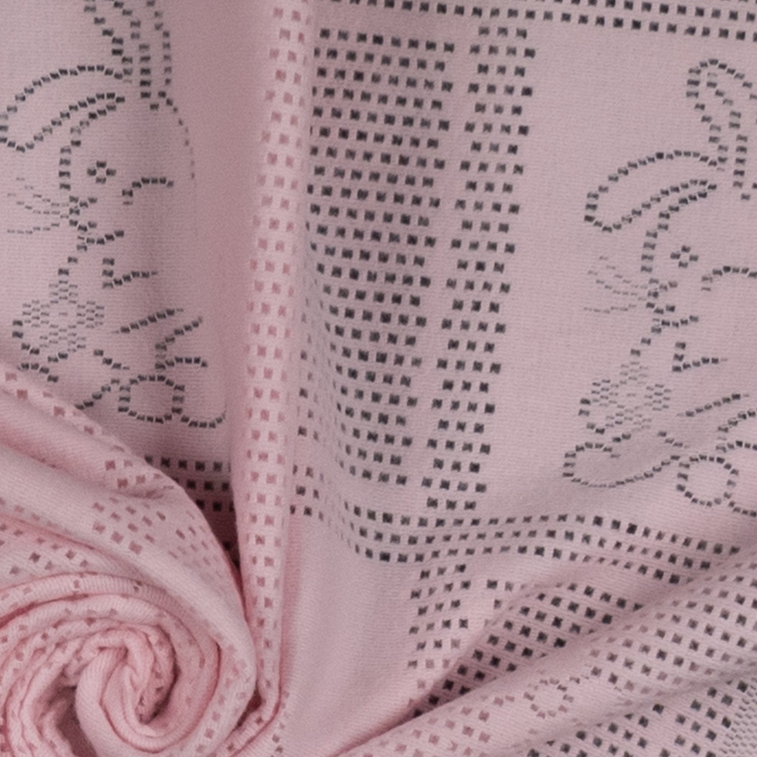 Southampton Home Lace Weave Bunny Baby Blanket ~ Pink ~-Gifts-00810032751296-{sku]-Prince of Scots