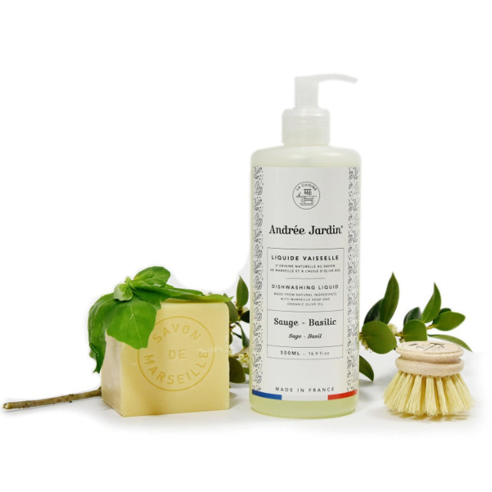 Andree Jardin Dish Washing Liquid REFILL 5L--Sage & Basil