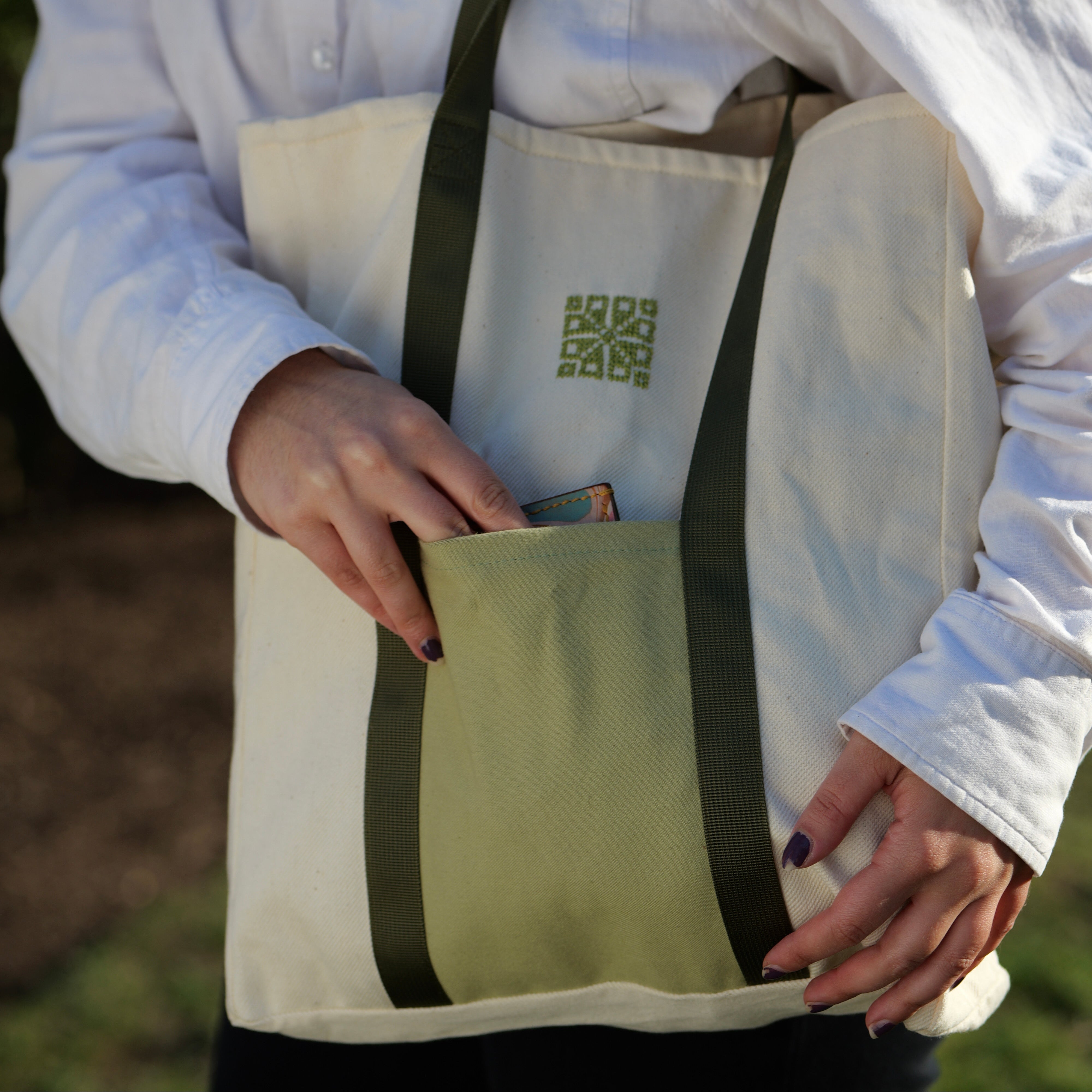 Liyana Market Tote - Green