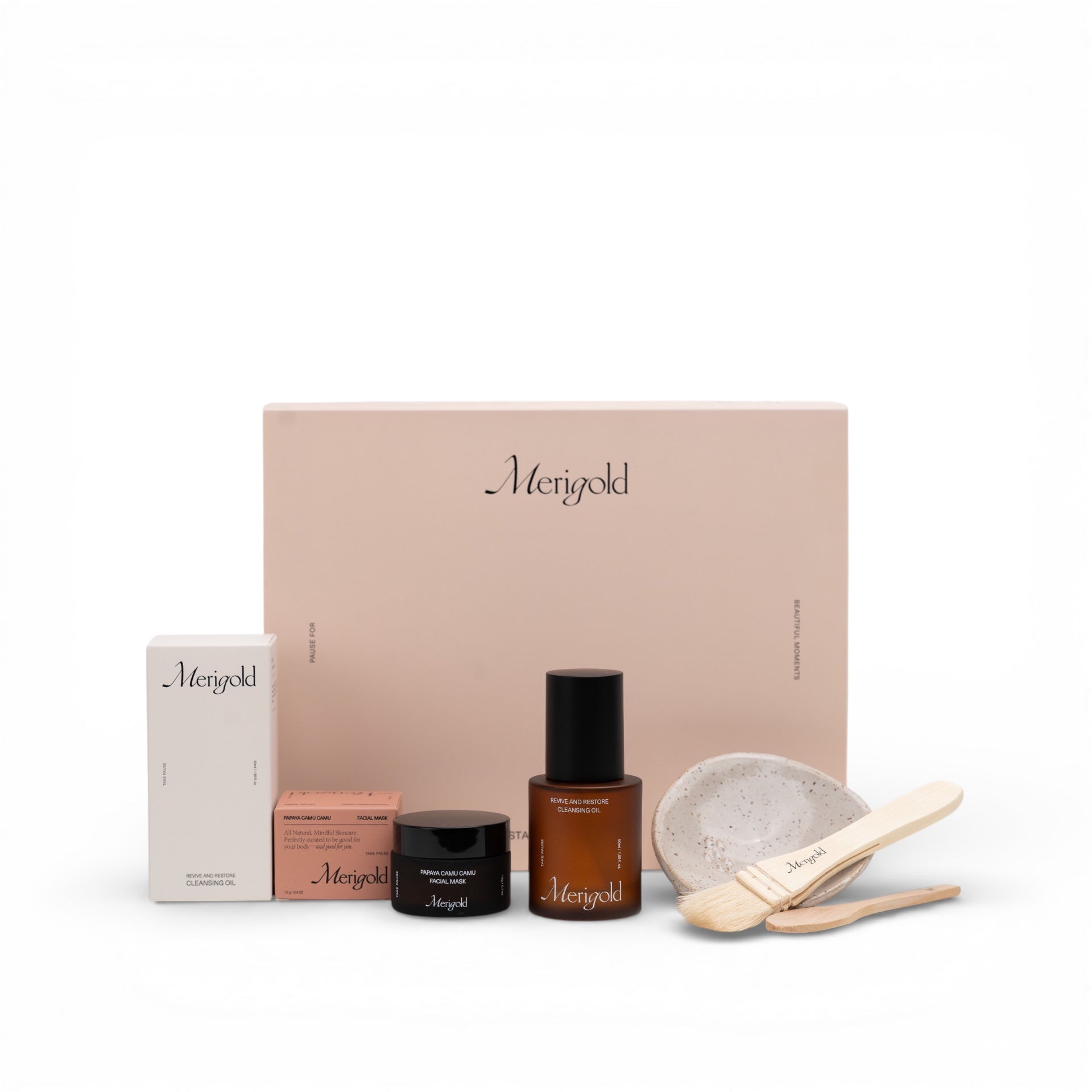The Starter Collection + Papaya Camu Camu Mask