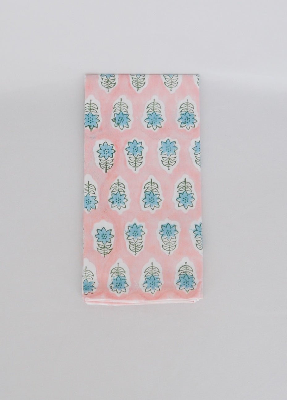 Organic Napkins (set of 4) - Lily - Rose - The Mended Company