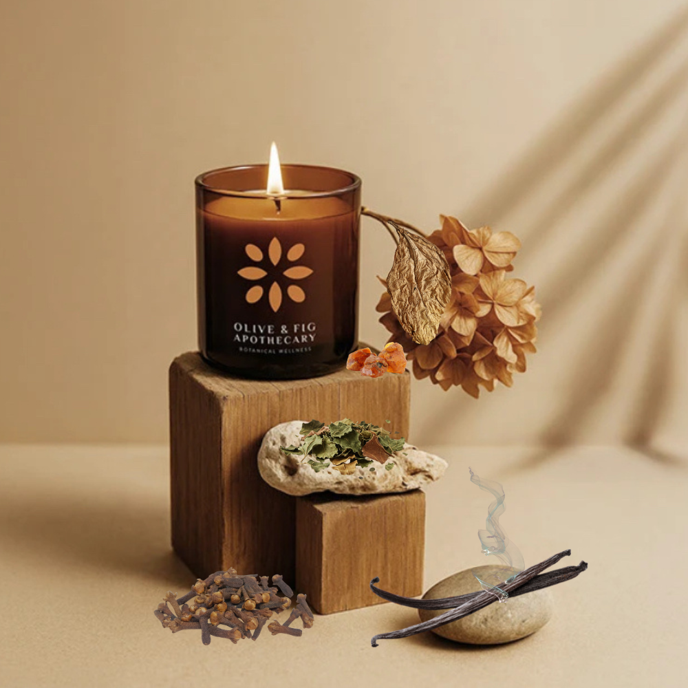Olive & Fig Apothecary Ember Bean Candle
