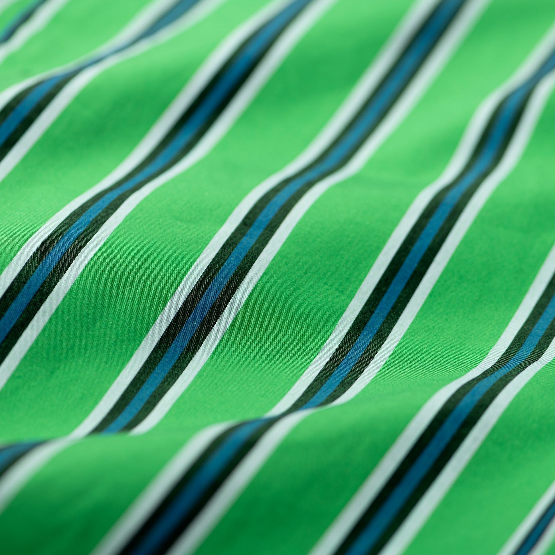 Cotton Stripe Shirt Crew Neck 7