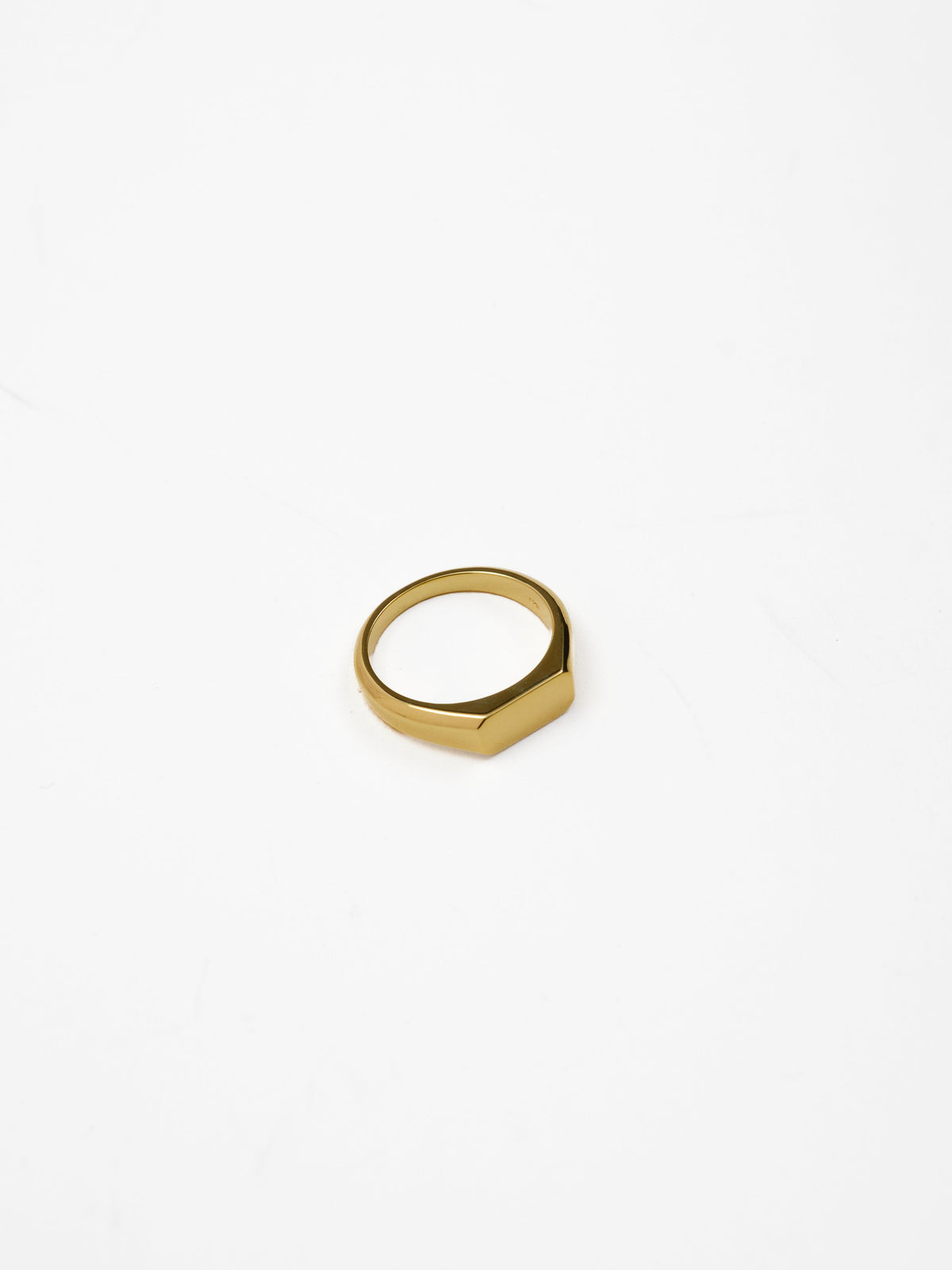 Avery Pinky Ring in 14k recycled gold vermeil, view 3