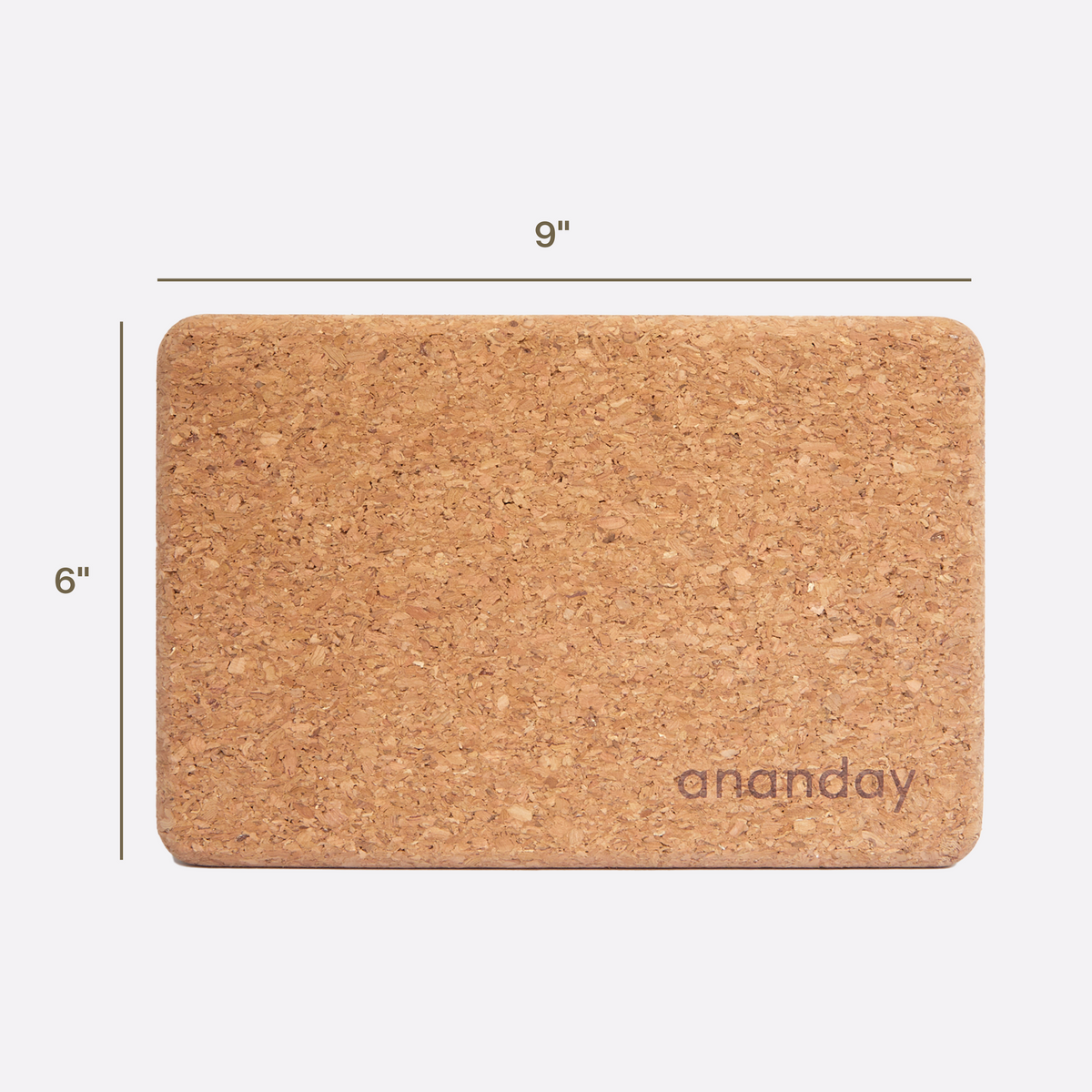 Ananday Cork Yoga Block