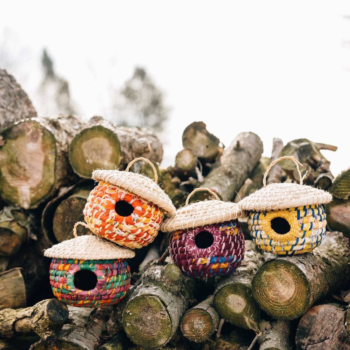 Acorn Sari Birdhouse - Ten Thousand Villages