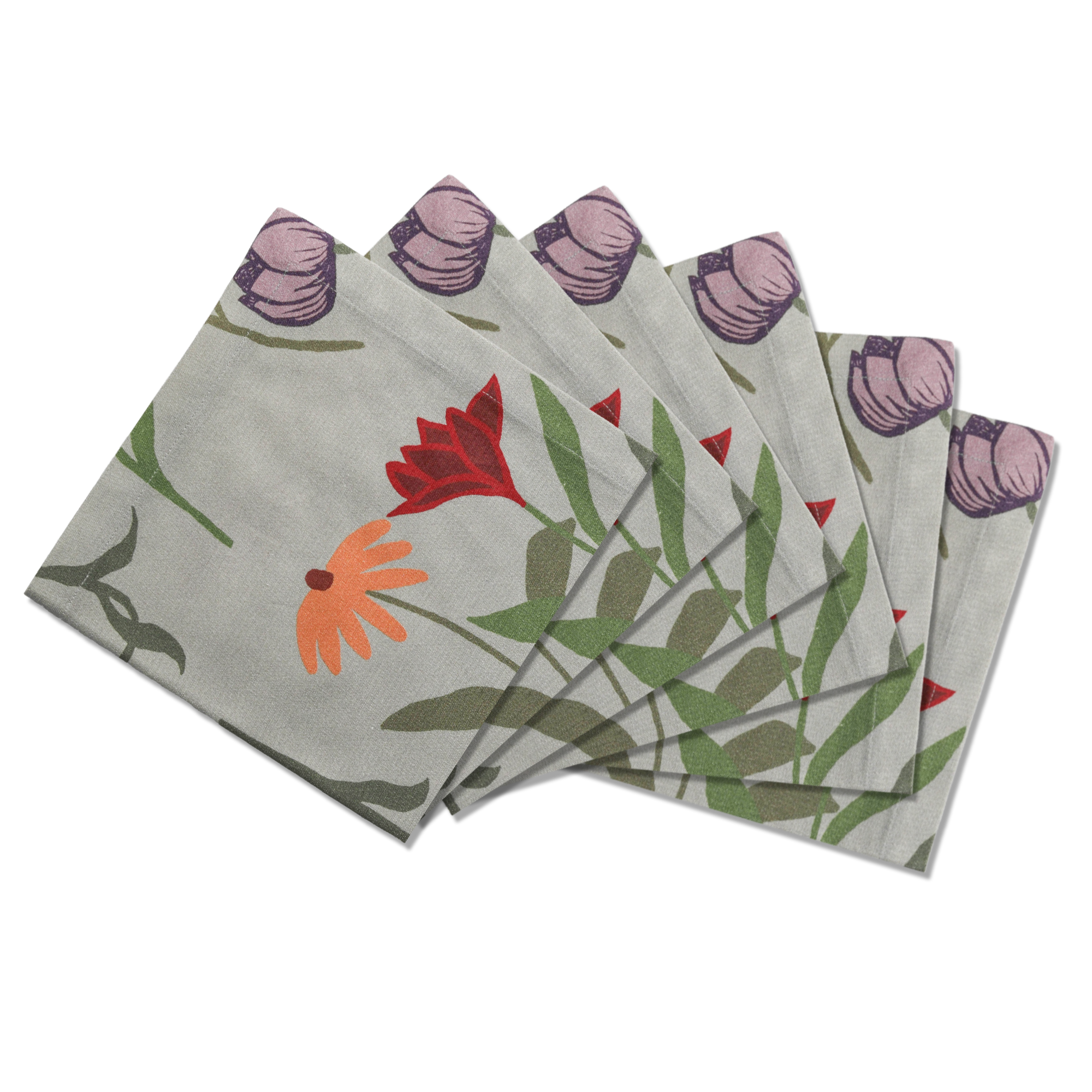 6 Napkins Picnic on the Meadow Offcut Version - Thumbnail 2