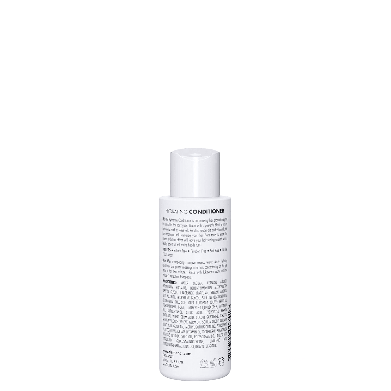 Hydrating Conditioner - DAMANCI® Better hair, better you!