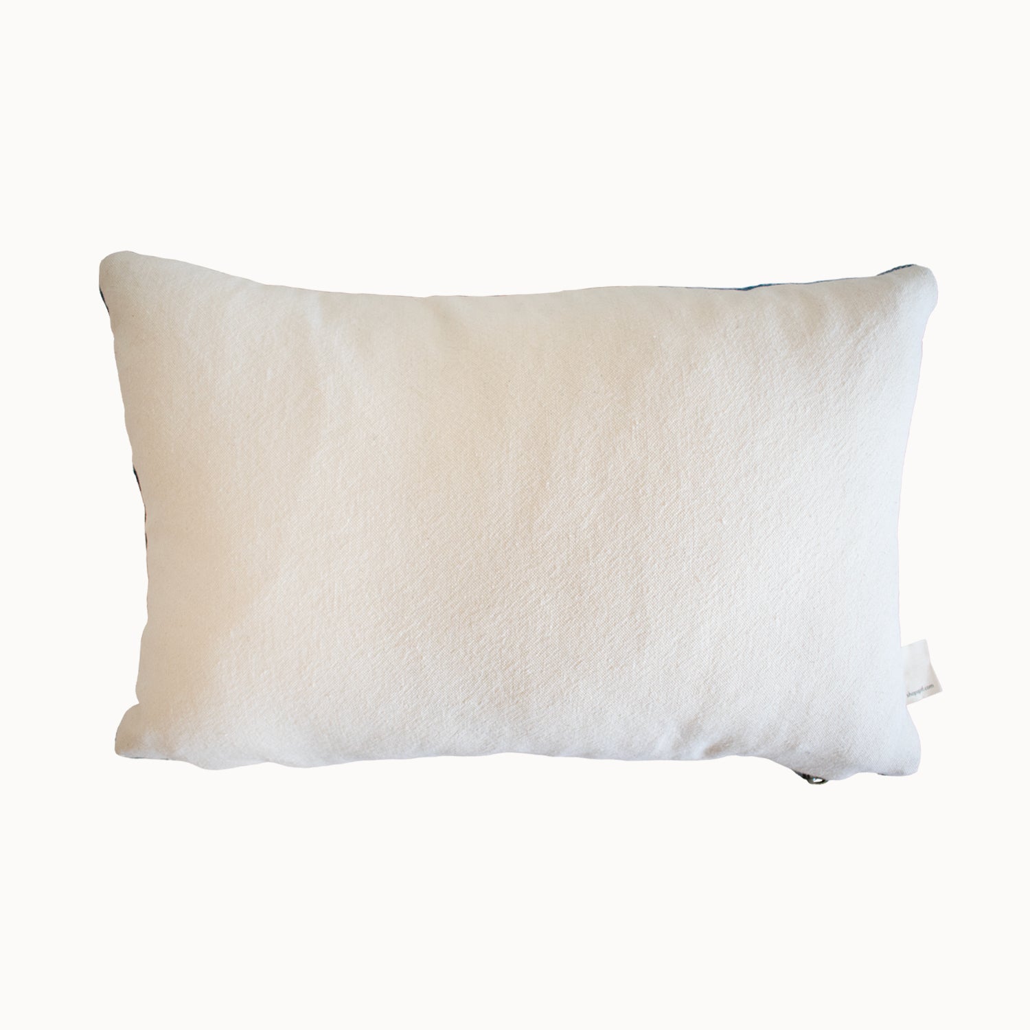 Nonna Upcycled Blue Plaid Pillow - Apartment F