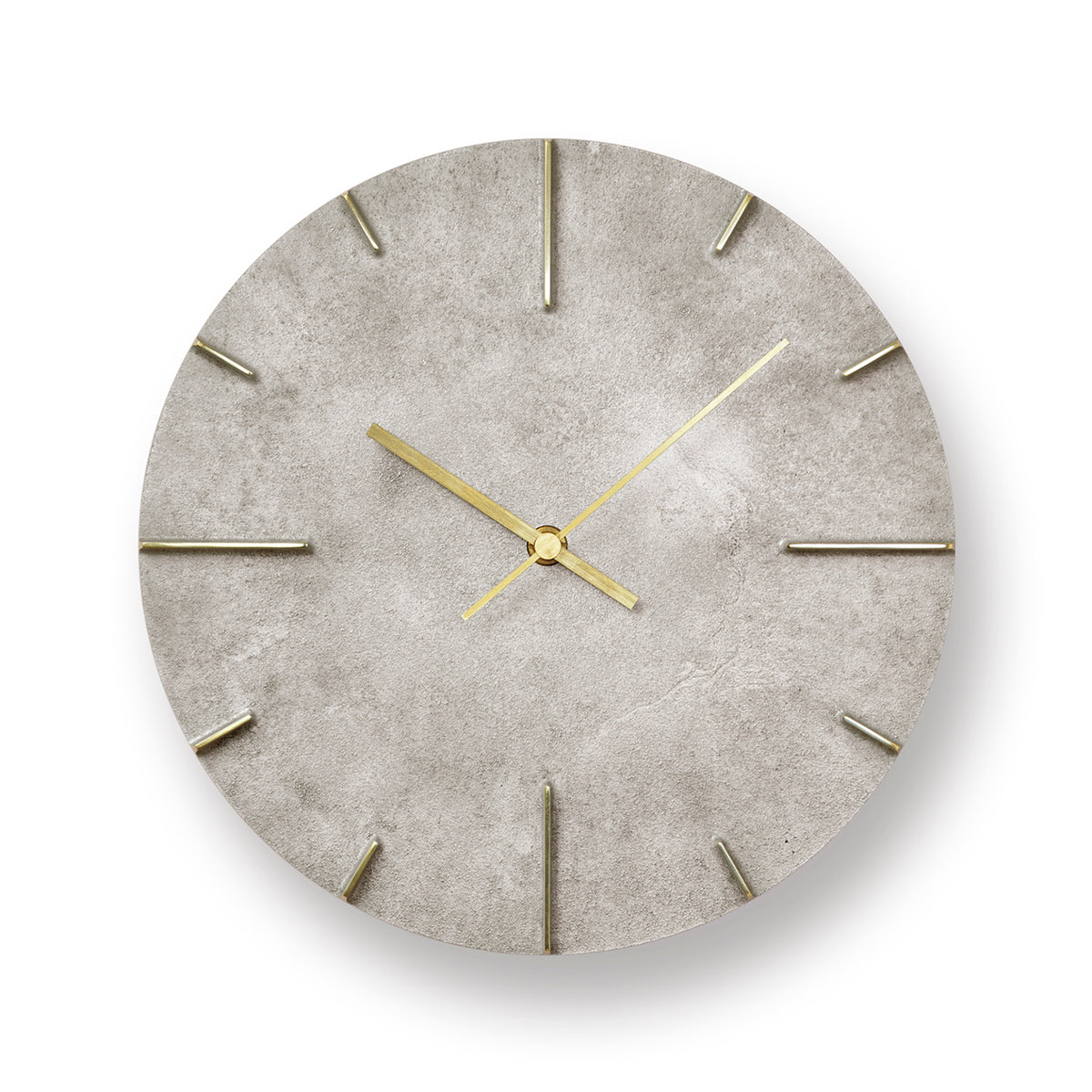 Lemnos Quaint Cast Brass Clock