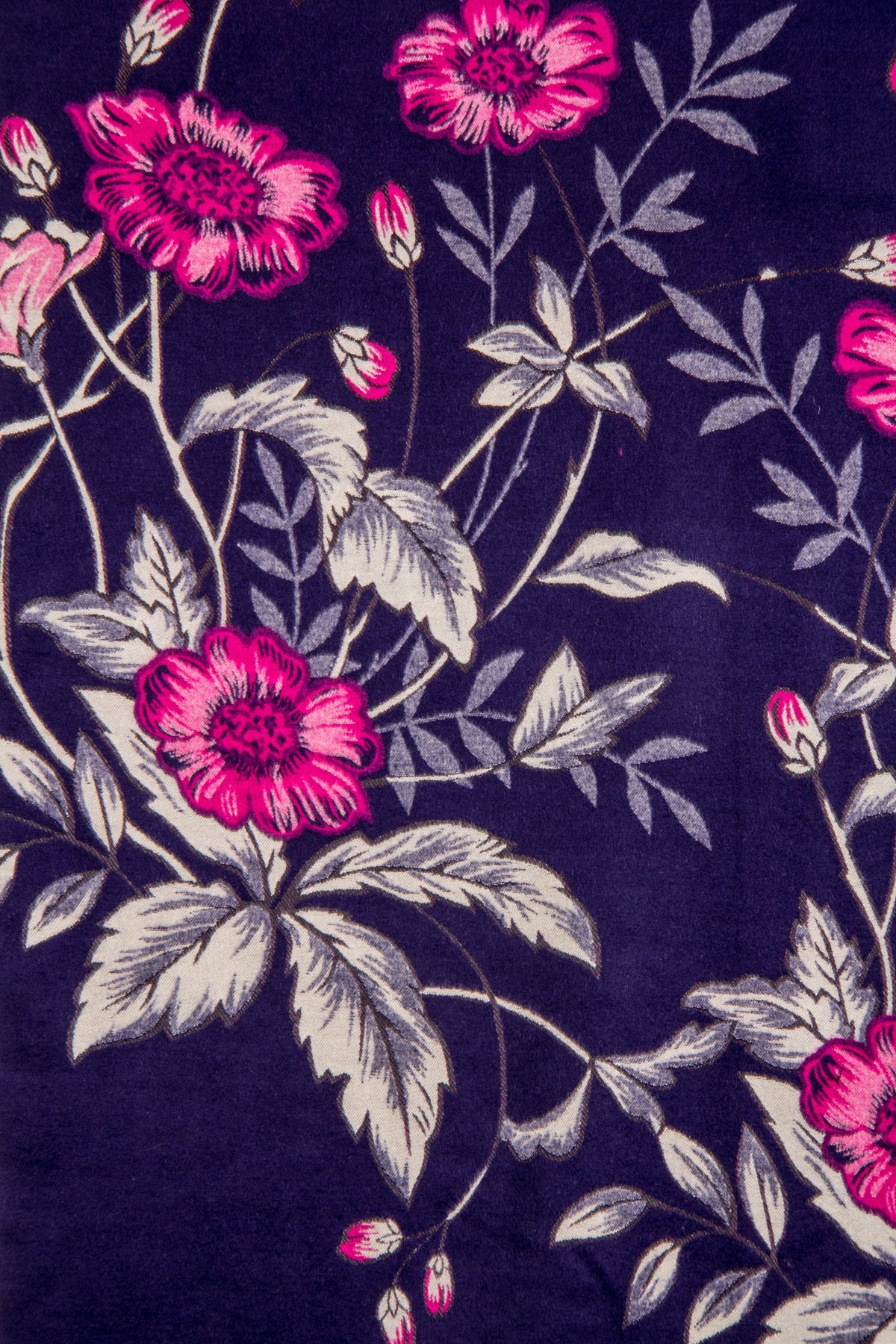 Floral Reversible Scarf - Pale Violetred