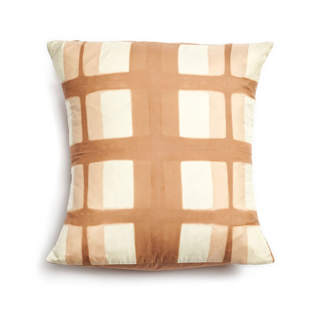 Handcrafted Shibori Print Mulberry Silk Pillow Cover