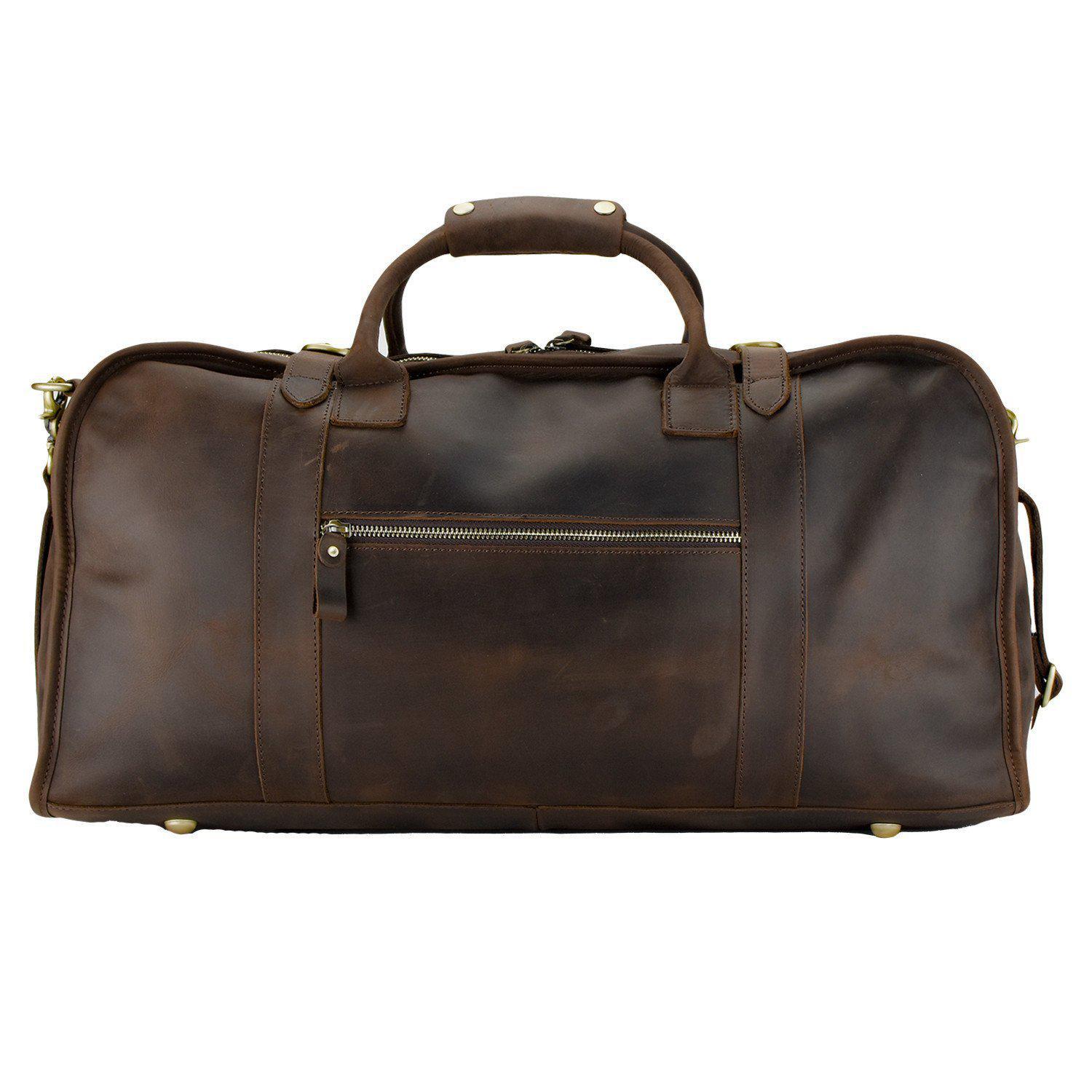 WANDERLUST Large EveryDay Bag ~ Dark Brown ~-Luggage-Prince of Scots-Prince of Scots