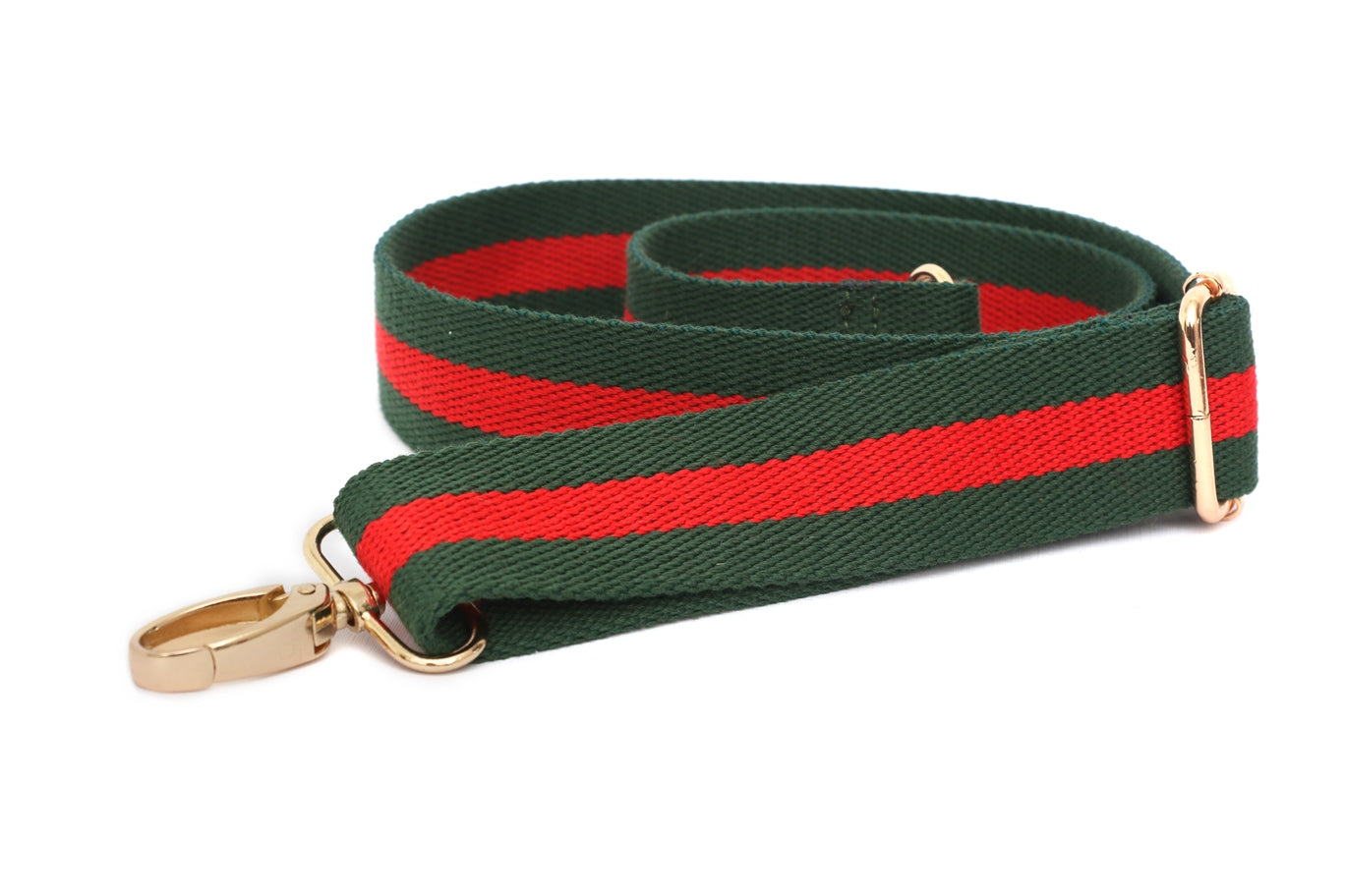 Green Red Guitar Crossbody Strap