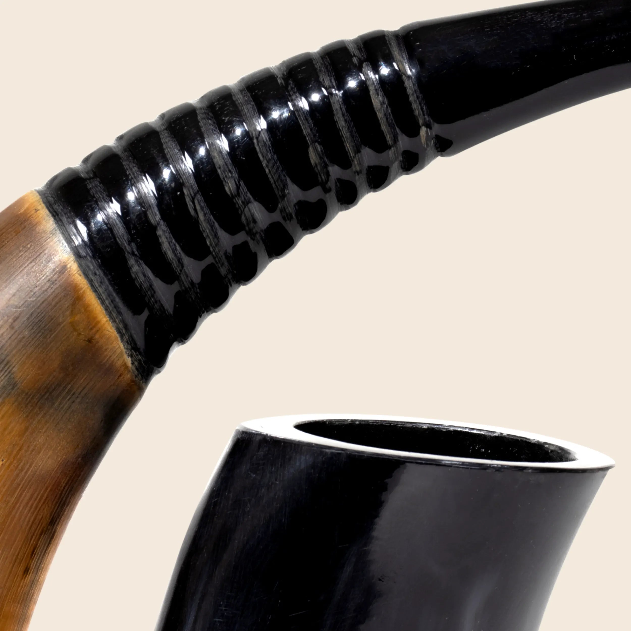 Drinking Horn with Stand - Holds Upto 16 oz, Auger