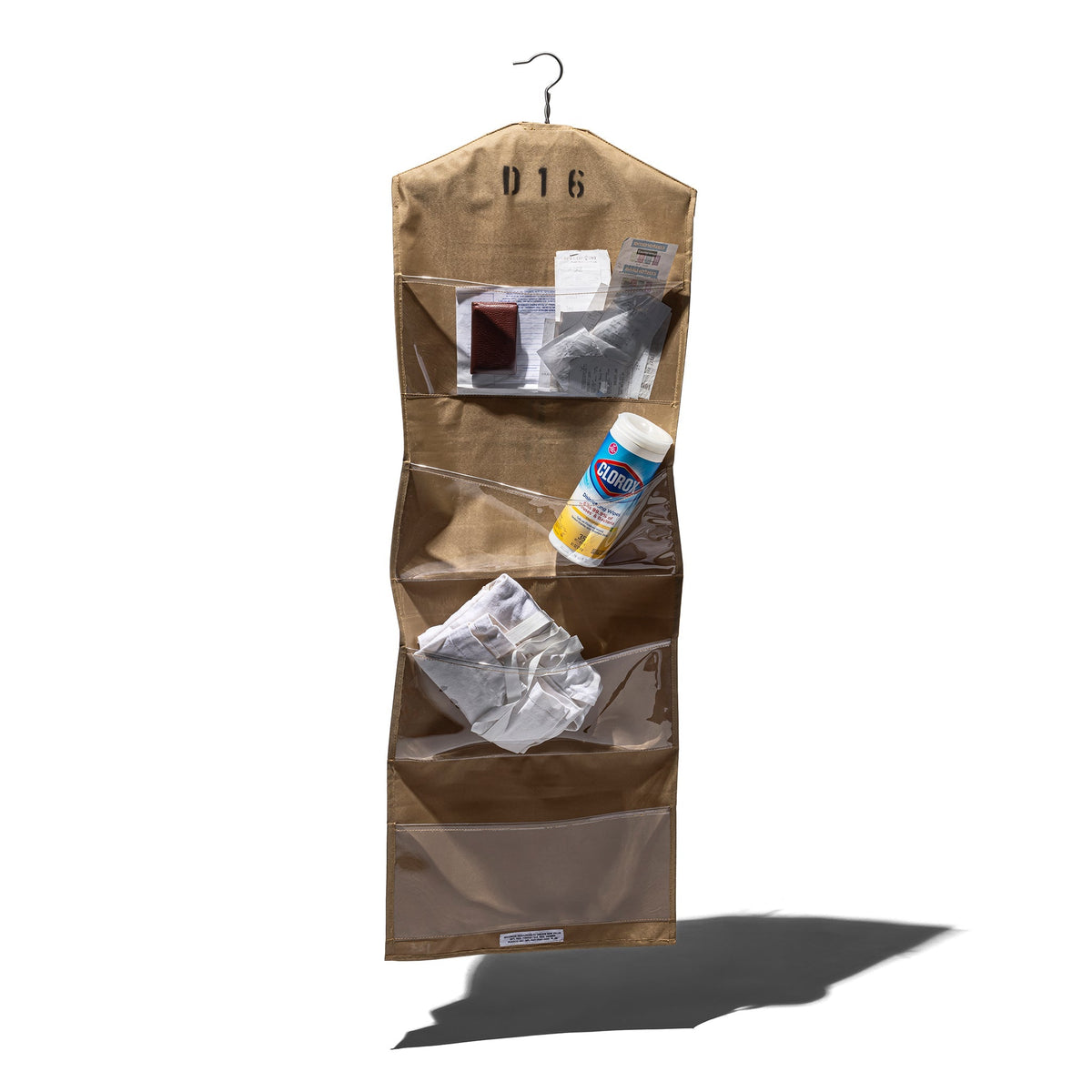 Rubberized Fabric Hanging Organizer Accessory Puebco 114163 1