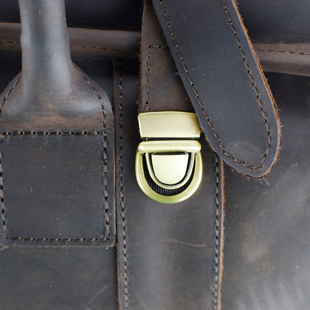 WANDERLUST Small EveryDay Bag ~ Dark Brown ~-Luggage-Prince of Scots-Prince of Scots