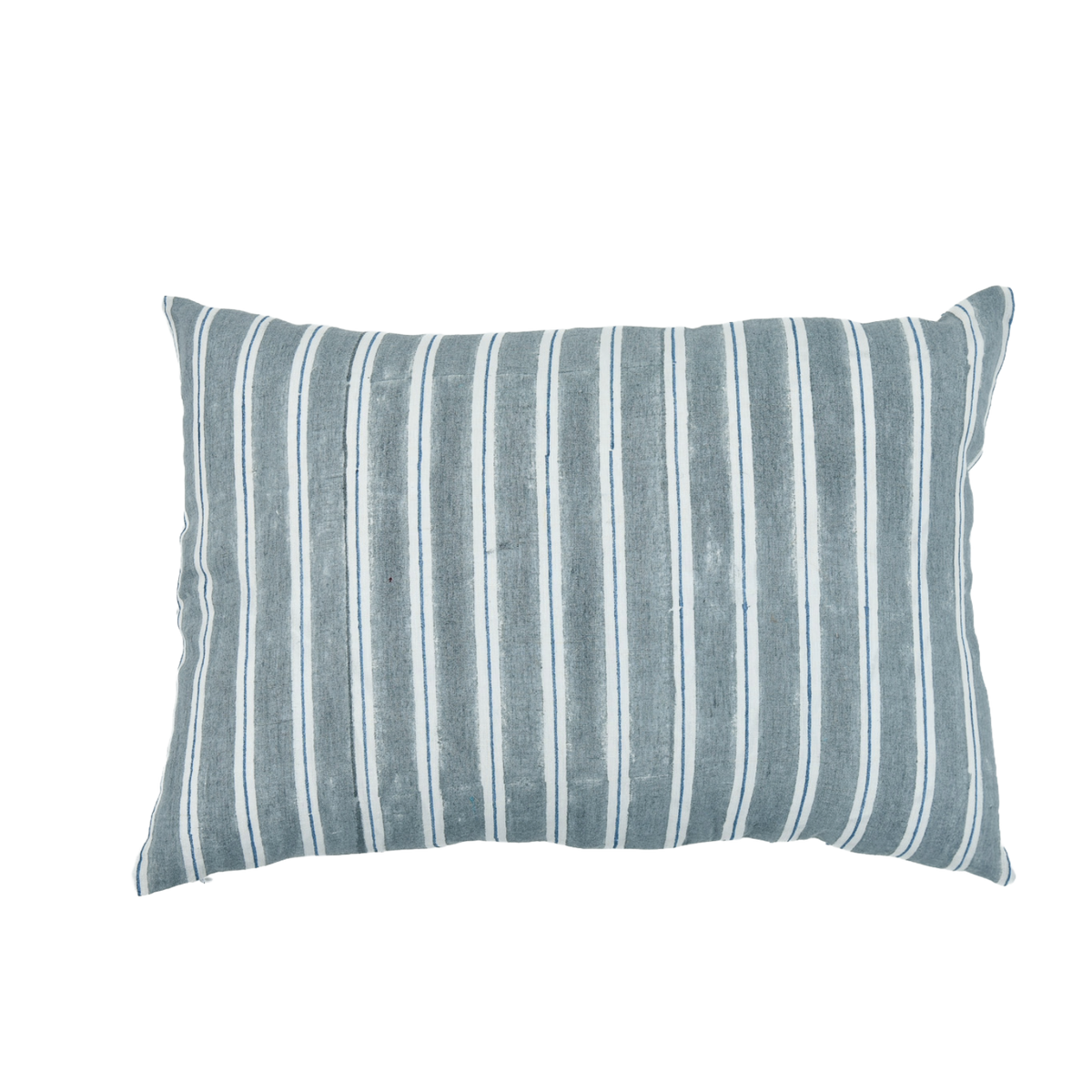 Soft Horizon - Hand Block Printed Cushion Cover