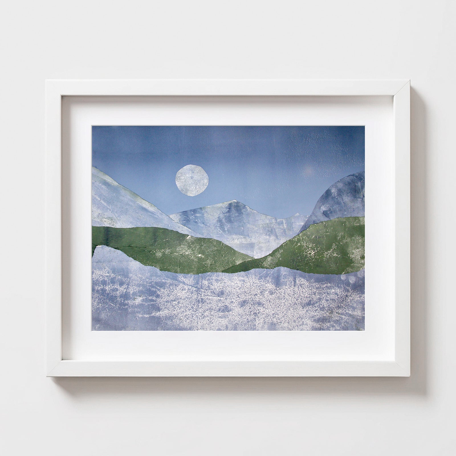 Cold Spring Evening Large Framed Print