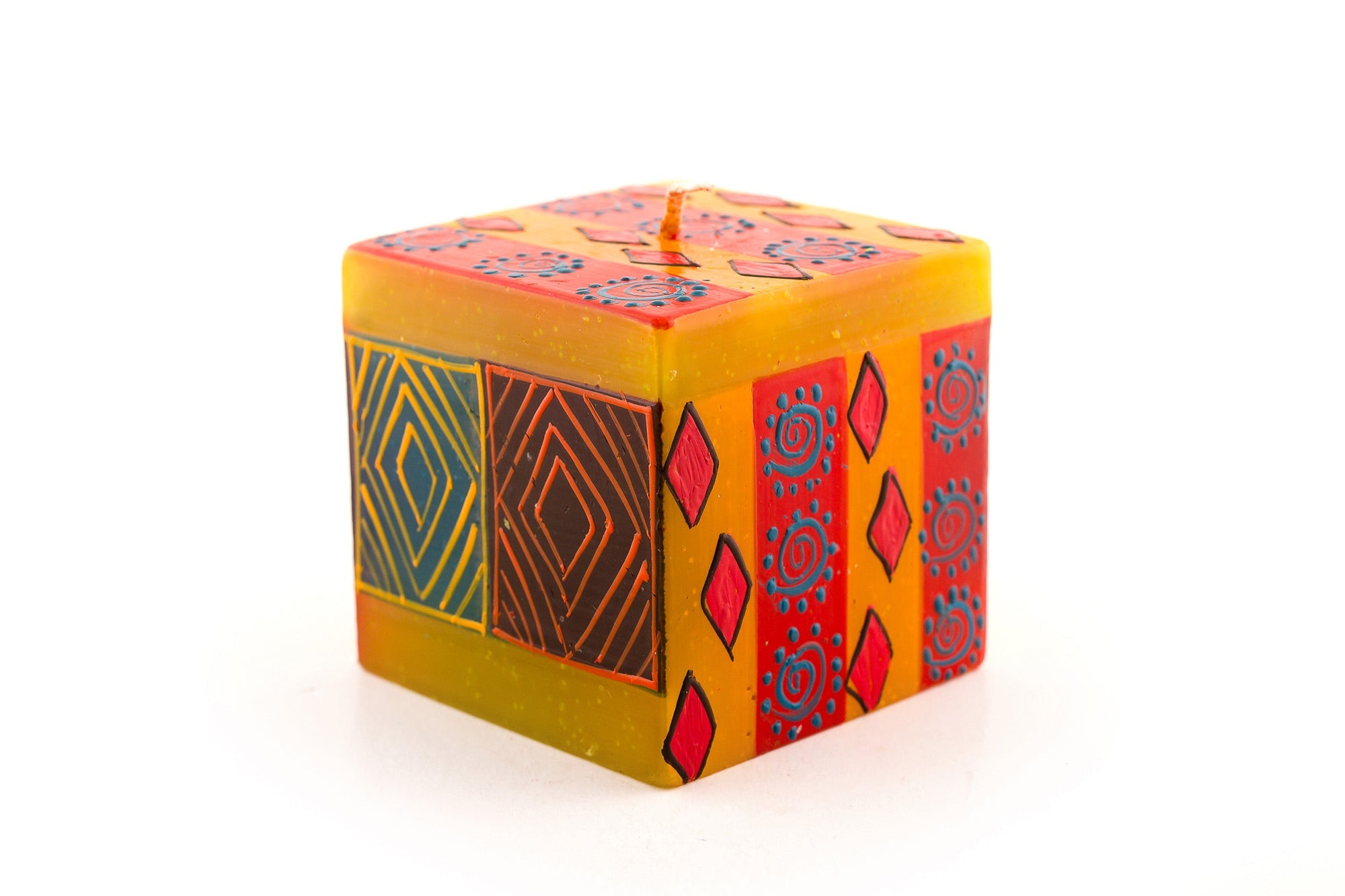 Desert Rose Painted Candles - Thumbnail 5