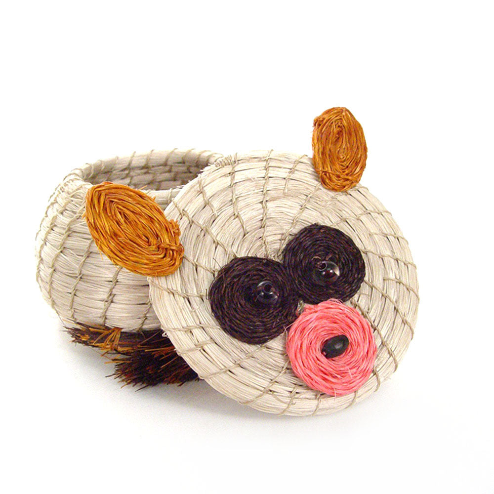 Bush Baby Lidded Basket - Image 4