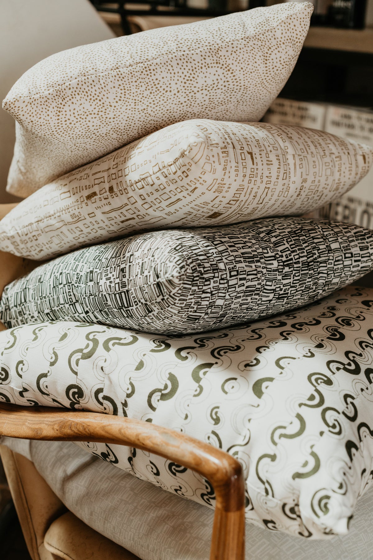 Palizada in Halcyon 18" x 18" Pillow - at300nelson
