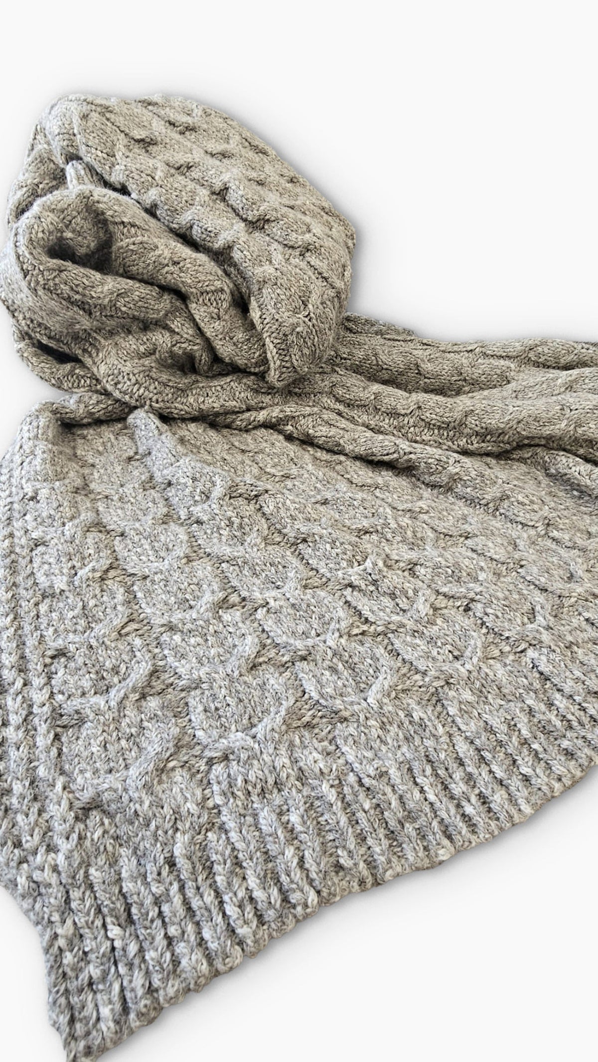 Muru collection alpaca throw blanket