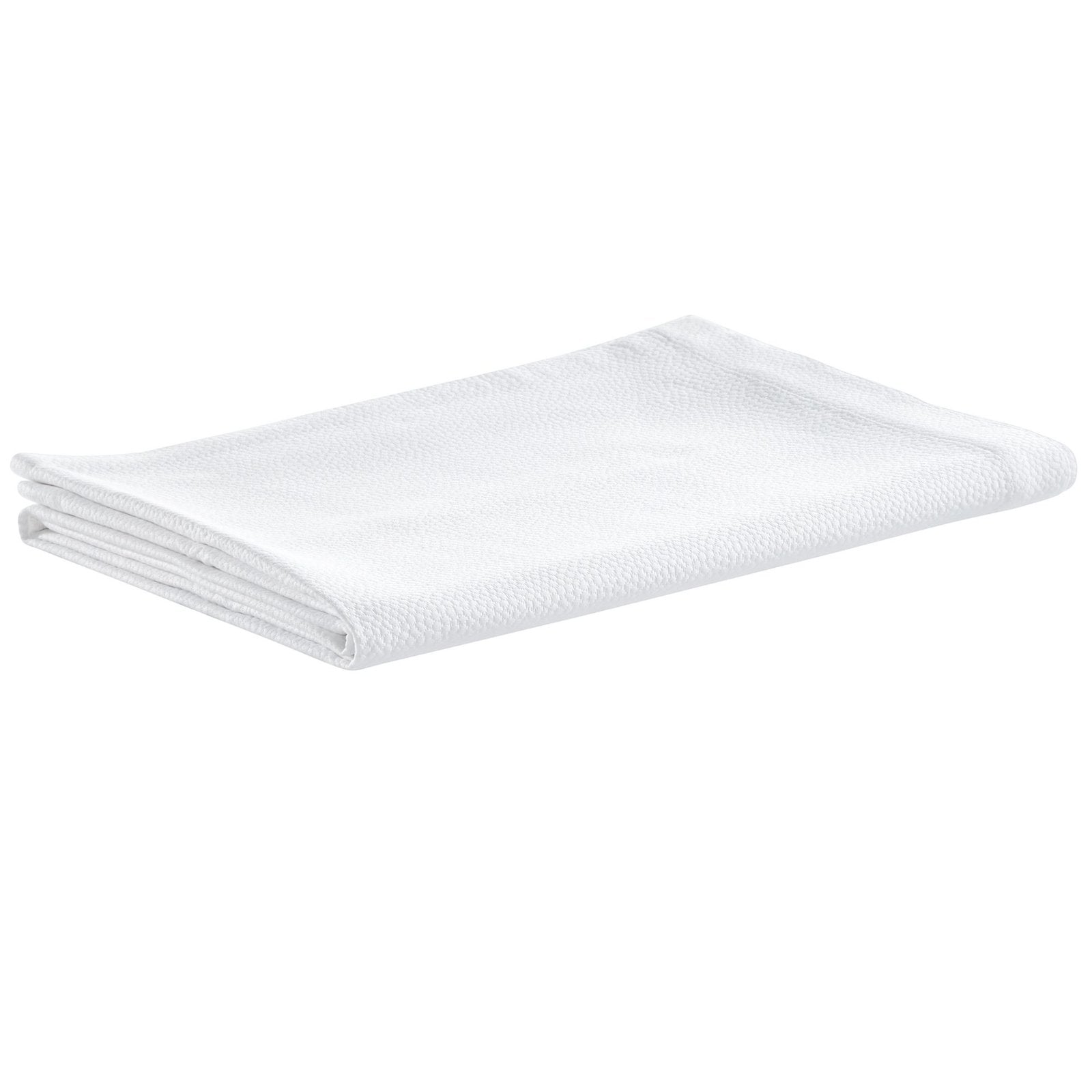 CL-258-11096_6|Crisp white coverlet featuring a delicate, subtle dimpled texture for a modern and clean bedroom design.