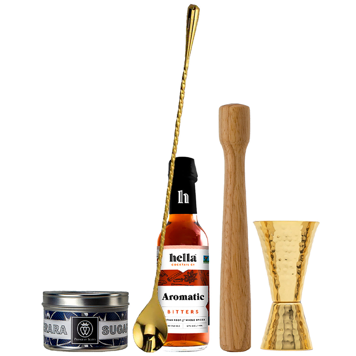 Prince of Scots: The Classic Golden Old Fashioned Kit-Home Gifts-GOLDOldFashionedKit-Prince of Scots