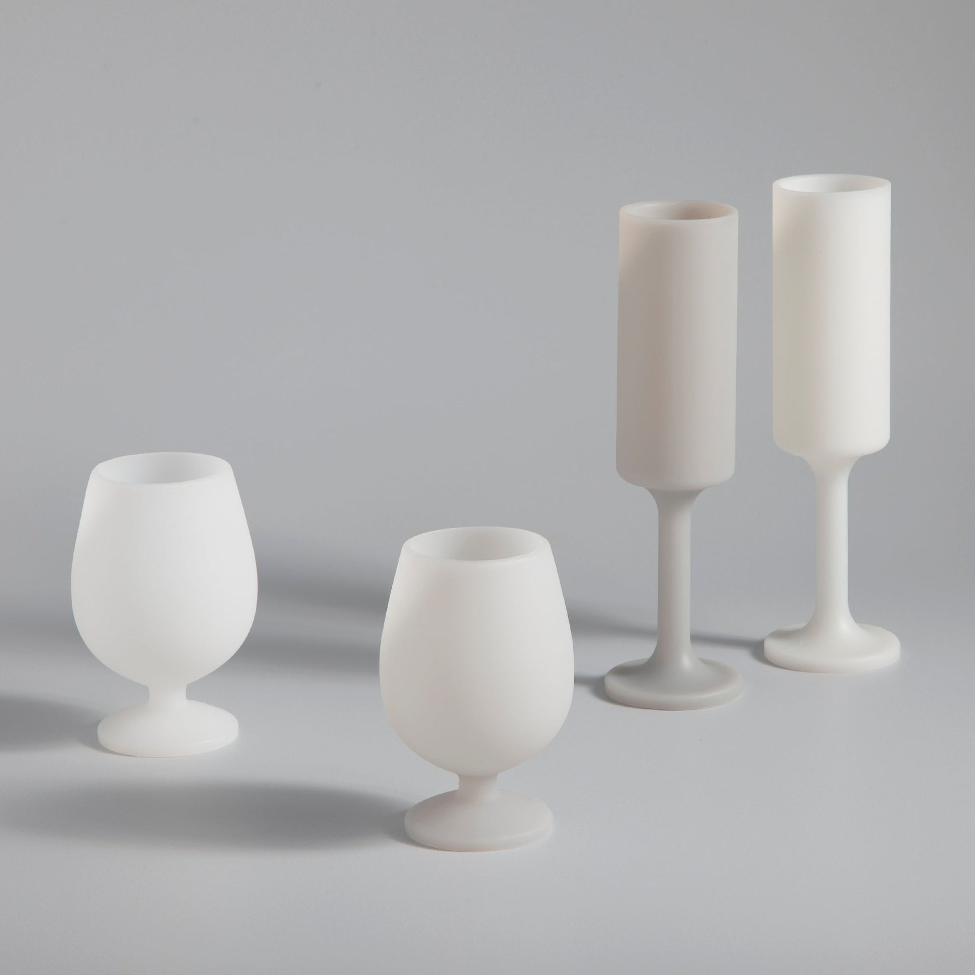 blanc + dove | stemm | silicone unbreakable wine glasses - porter green | style + sustainability