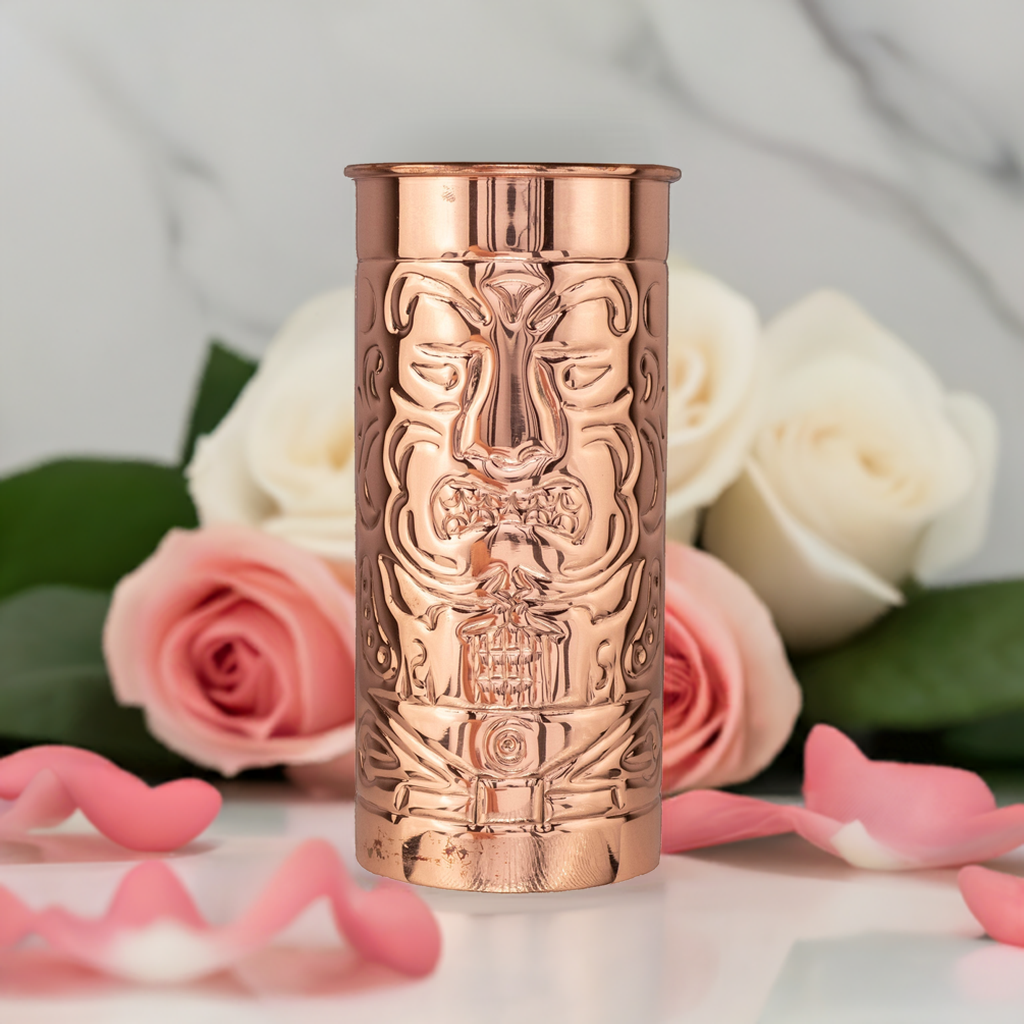 The Legends of Hawaii Copper Tiki Mug ~ Kanaloa ~-Barware-Prince of Scots-Prince of Scots