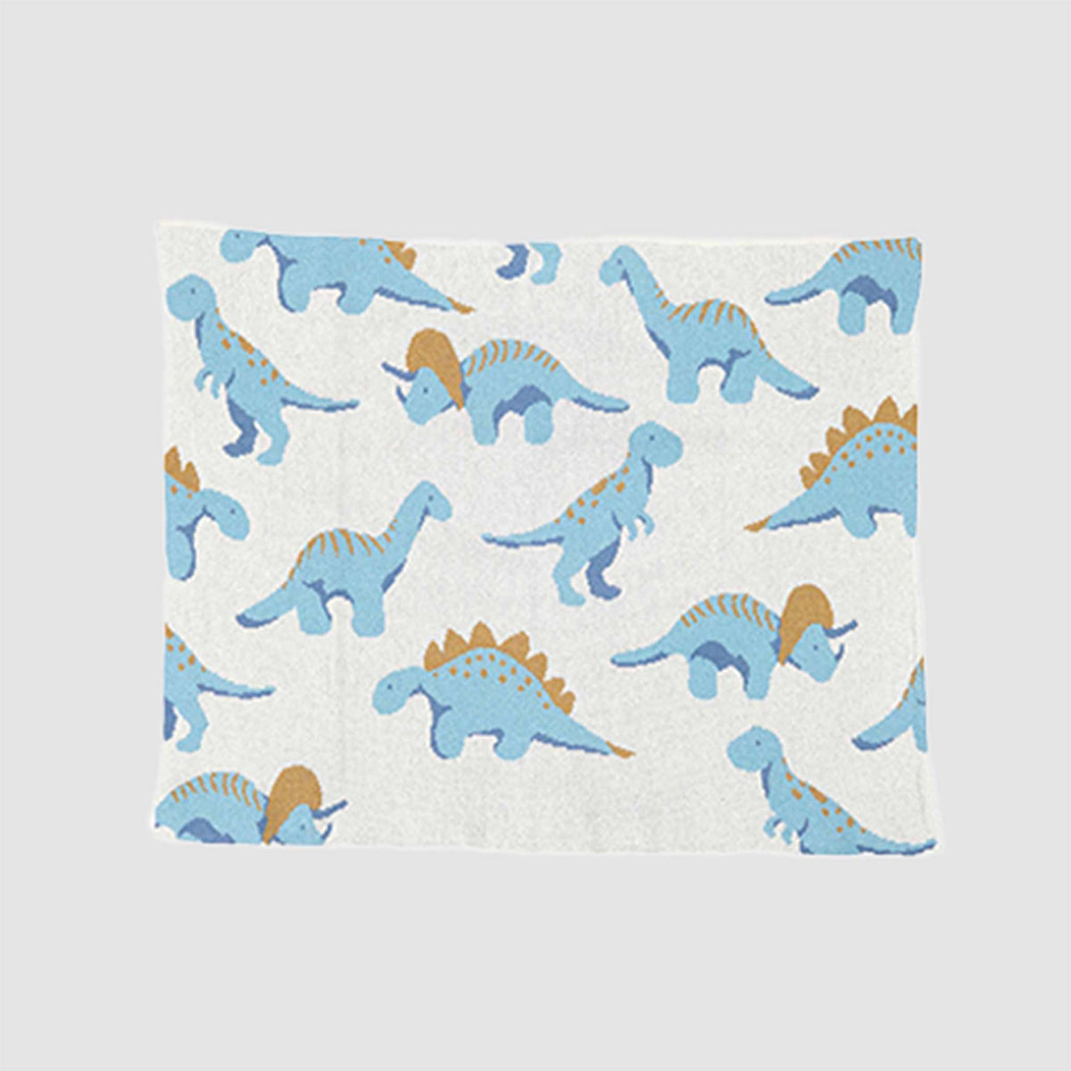 in2green Eco Baby Throws Baby Cotton Knit Blanket - Dinosaur 753275975305 BB02DN1