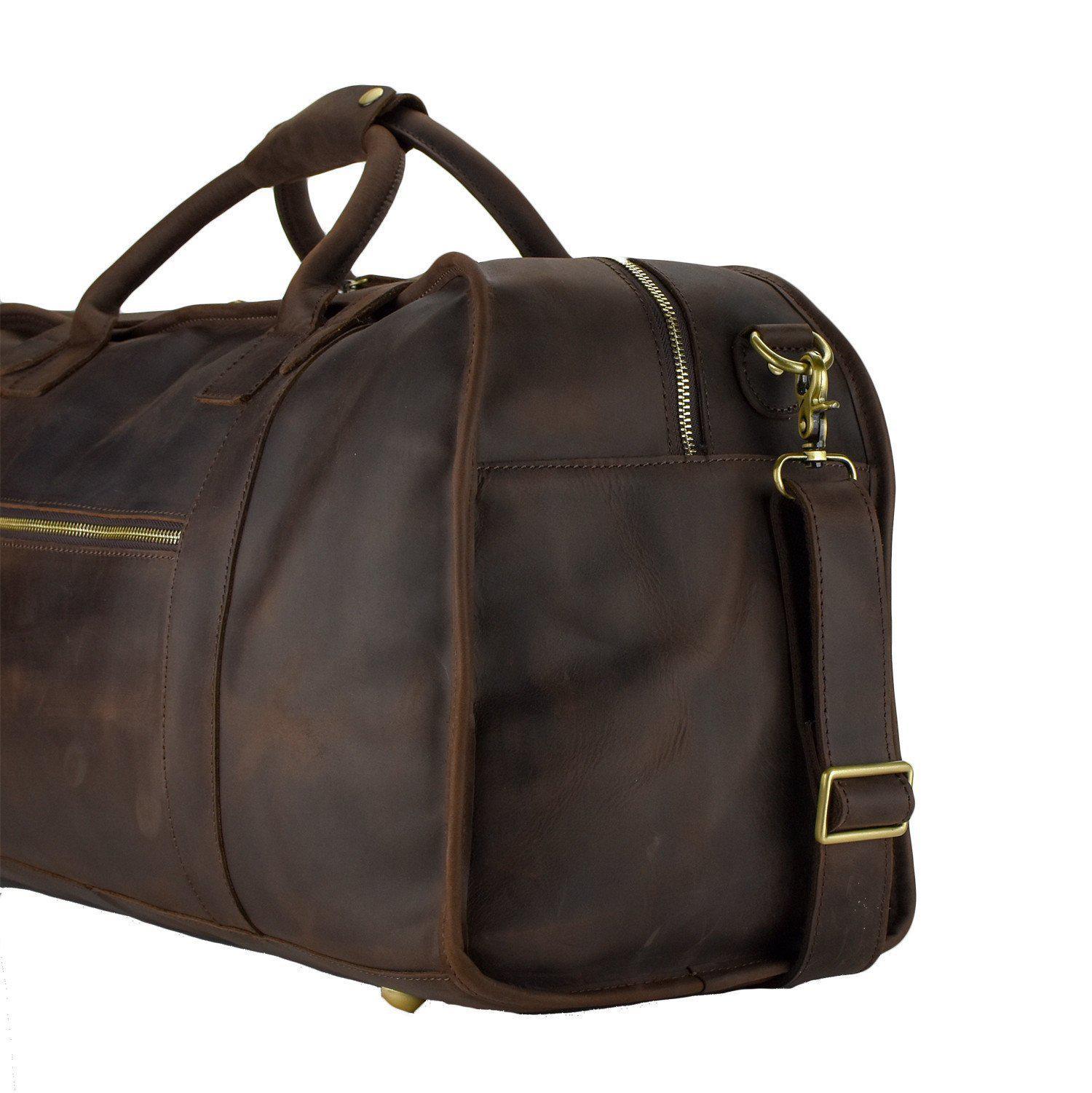 WANDERLUST Large EveryDay Bag ~ Dark Brown ~-Luggage-Prince of Scots-Prince of Scots