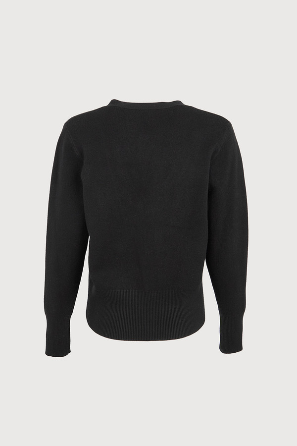 Deco Drip Sparkle Cardigan - Black