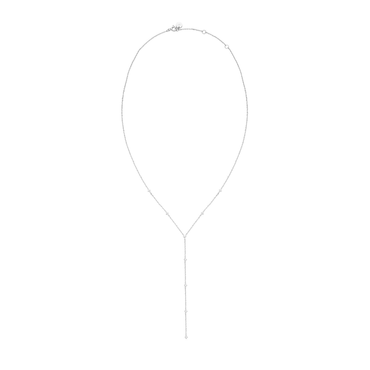 CZ Studded Lariat