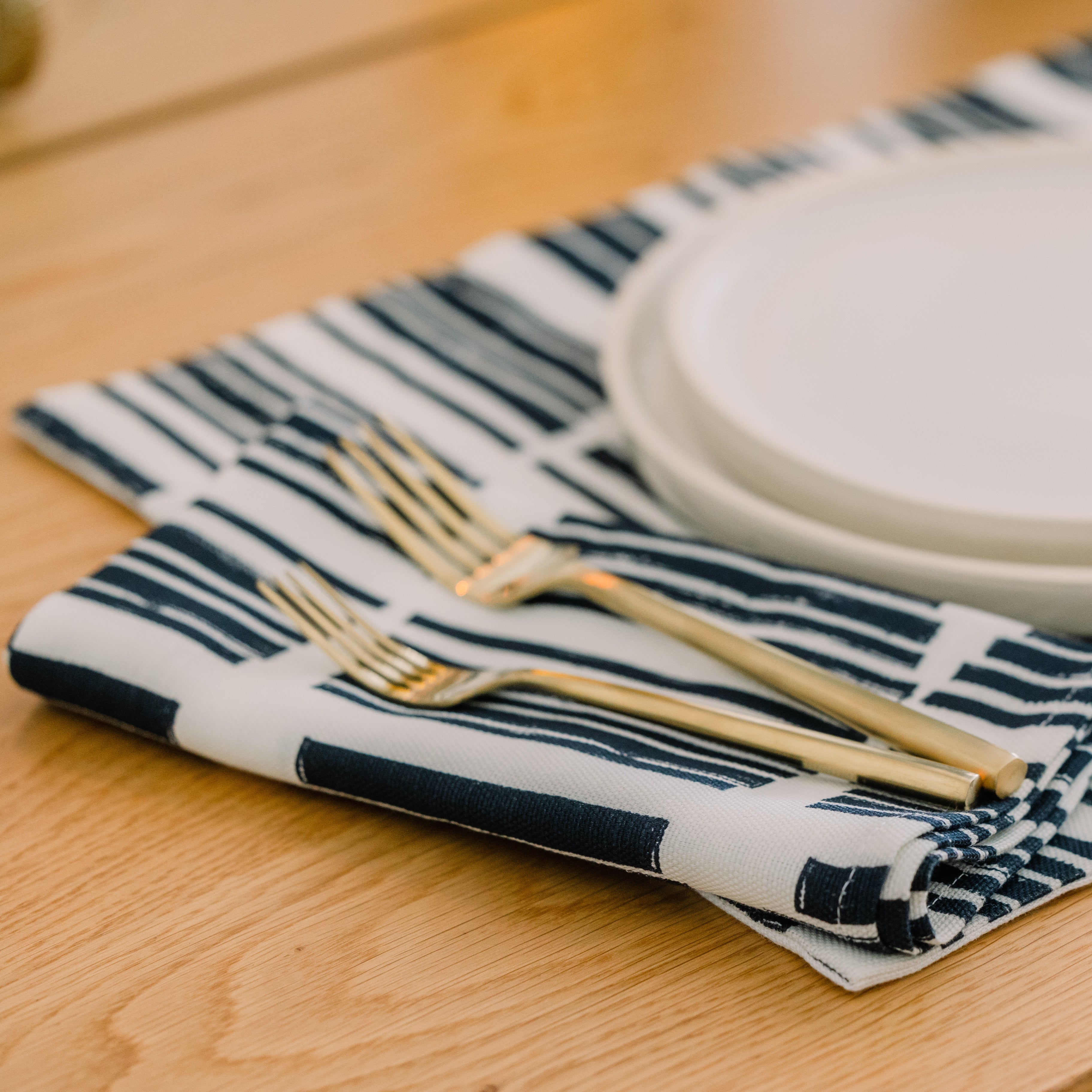 Marguerite in Indigo - Napkin