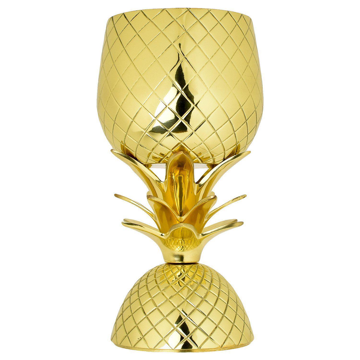 The Royal Hawaiian Pineapple Tumbler (18 Ounce)-Home Gifts-Prince of Scots-810032751753-PineGold8-Prince of Scots