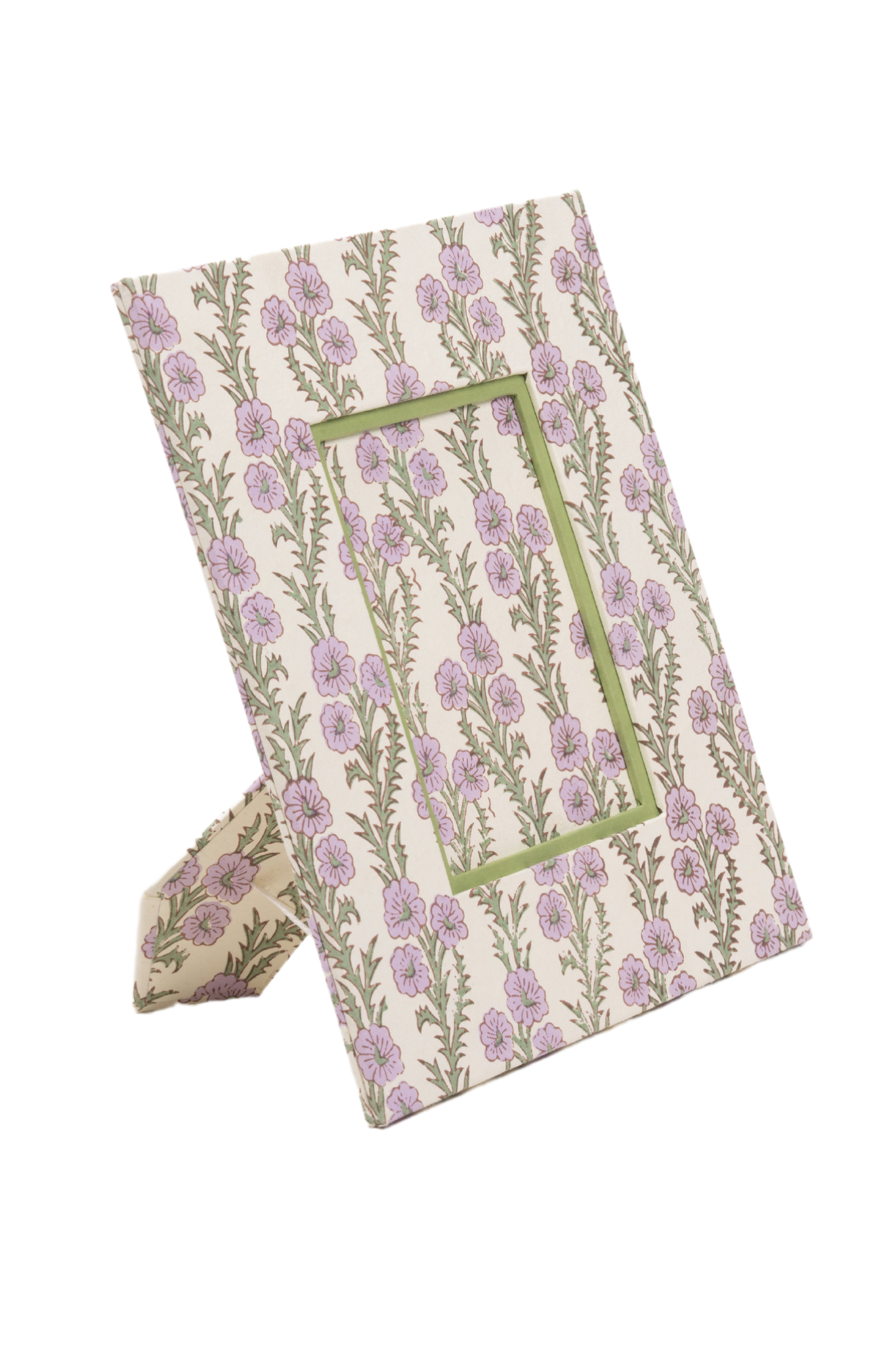 Forget Me Not Purple 5x7 wall picture frame by Inner Child