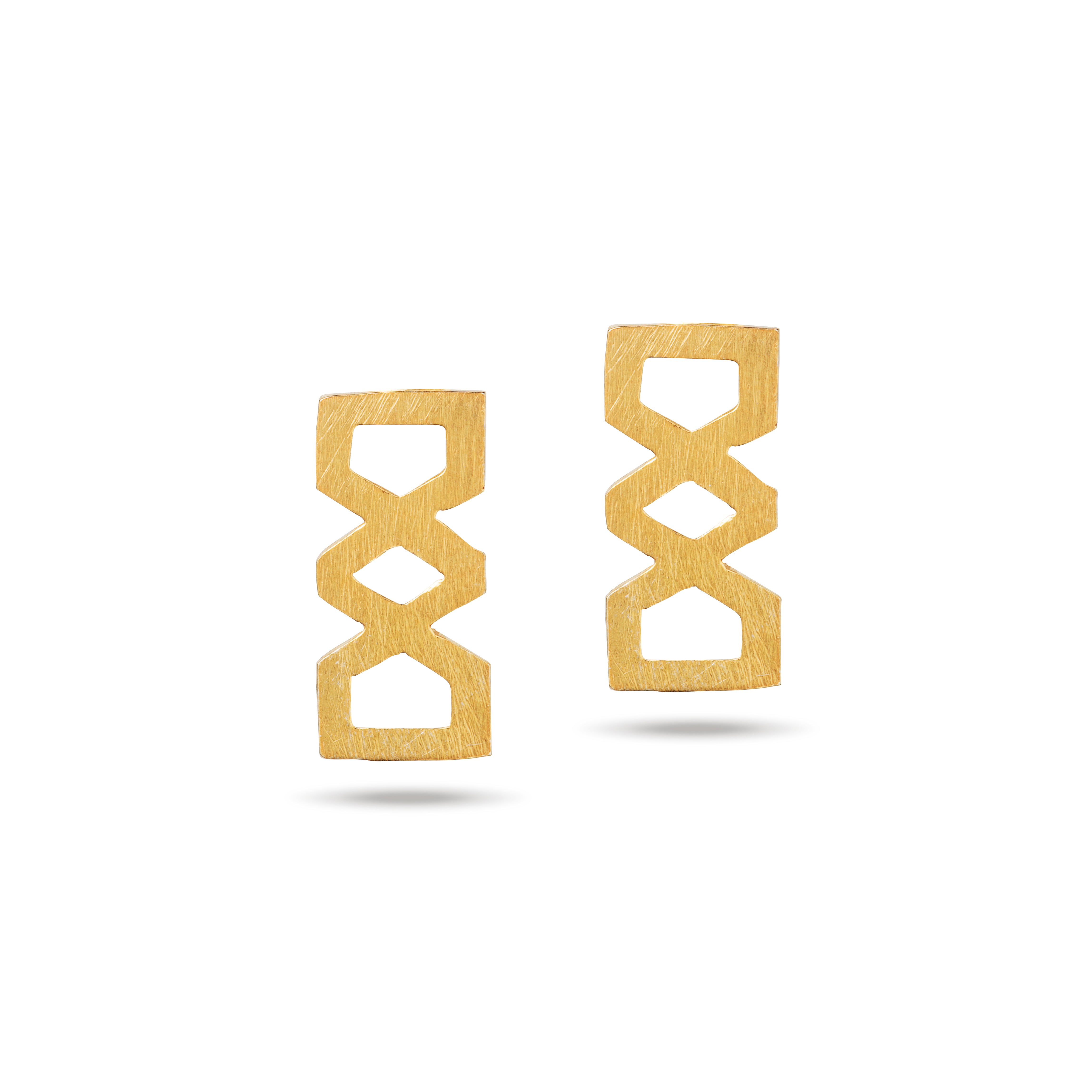 Girih Bar Earrings