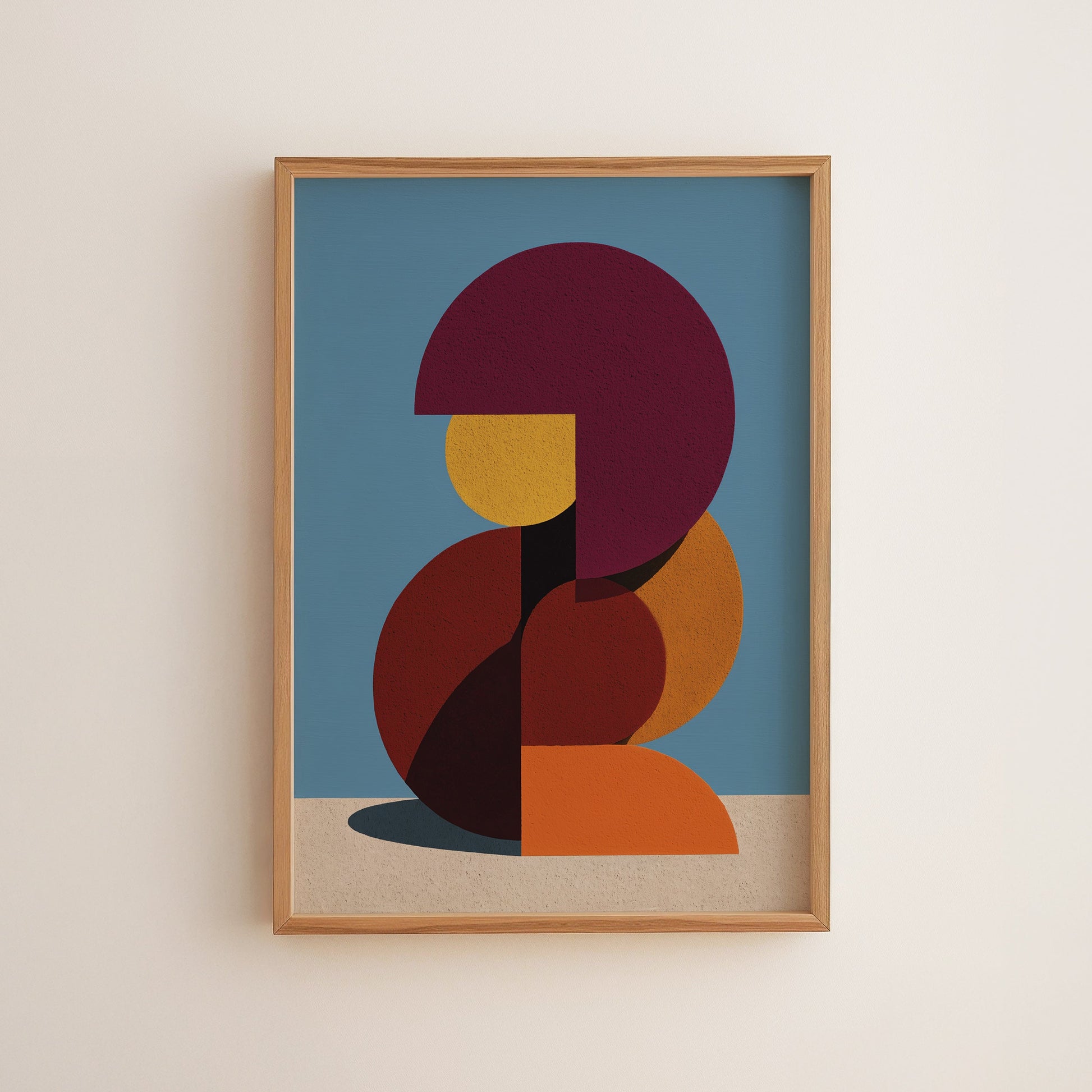 Form and Structure No. 10 — Geometric Abstract Art Print