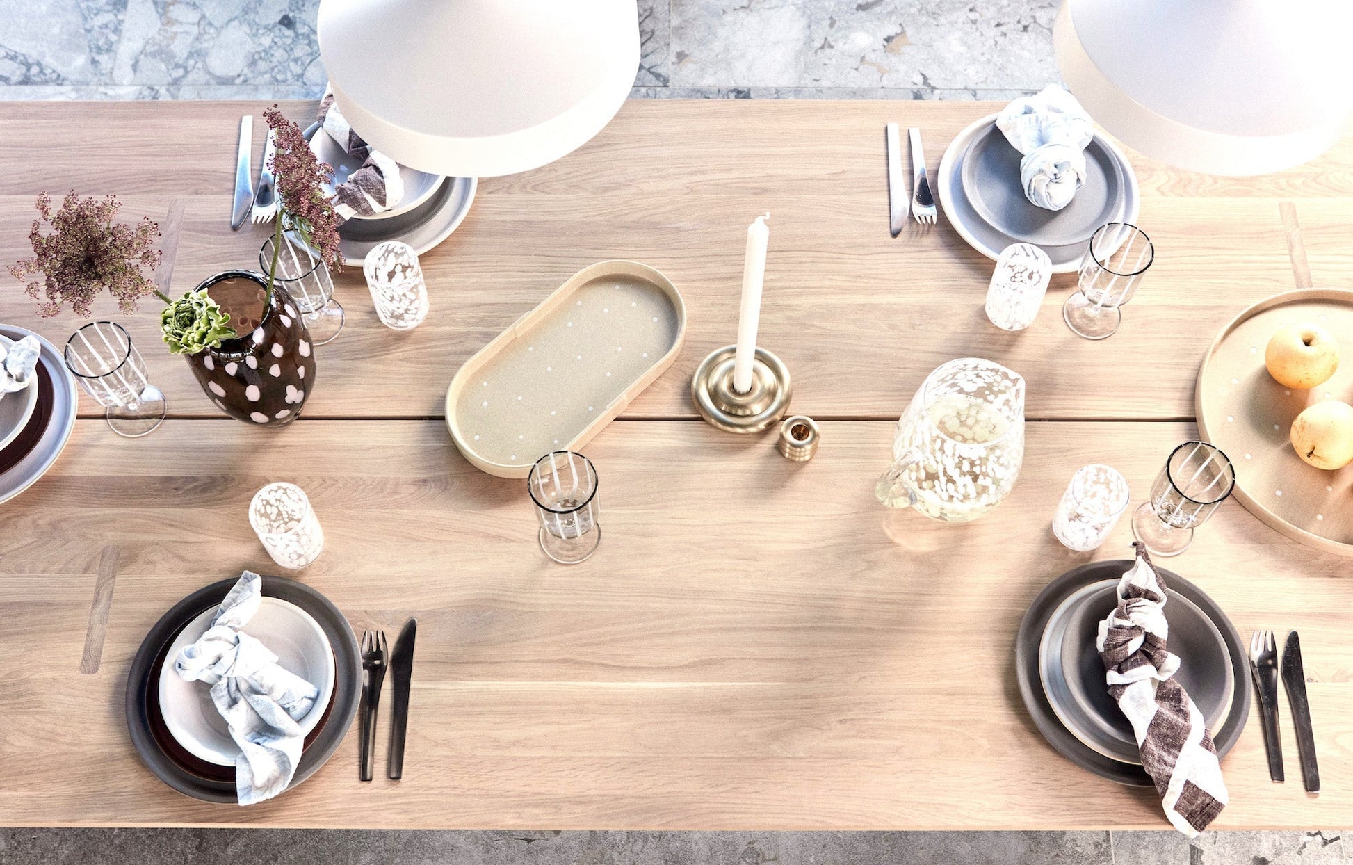 Yuka Deep Plate Set Of 2 In Offwhite 4