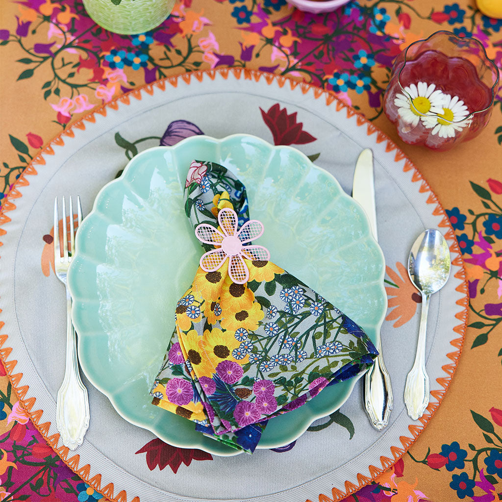 6 Napkins Pré Fleuri - Thumbnail 4