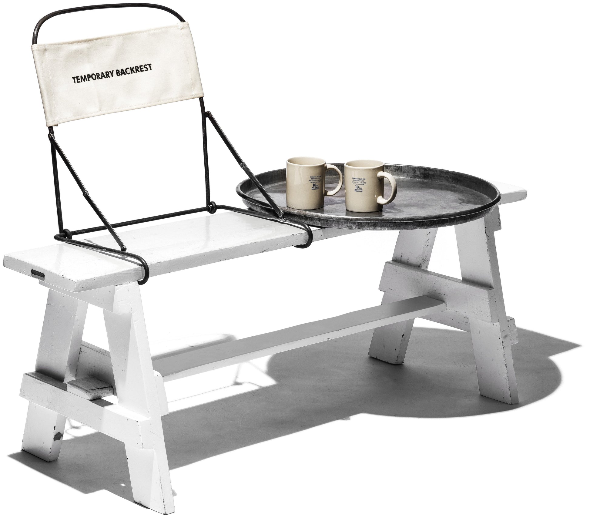 Backrest Off White Design By Puebco 1