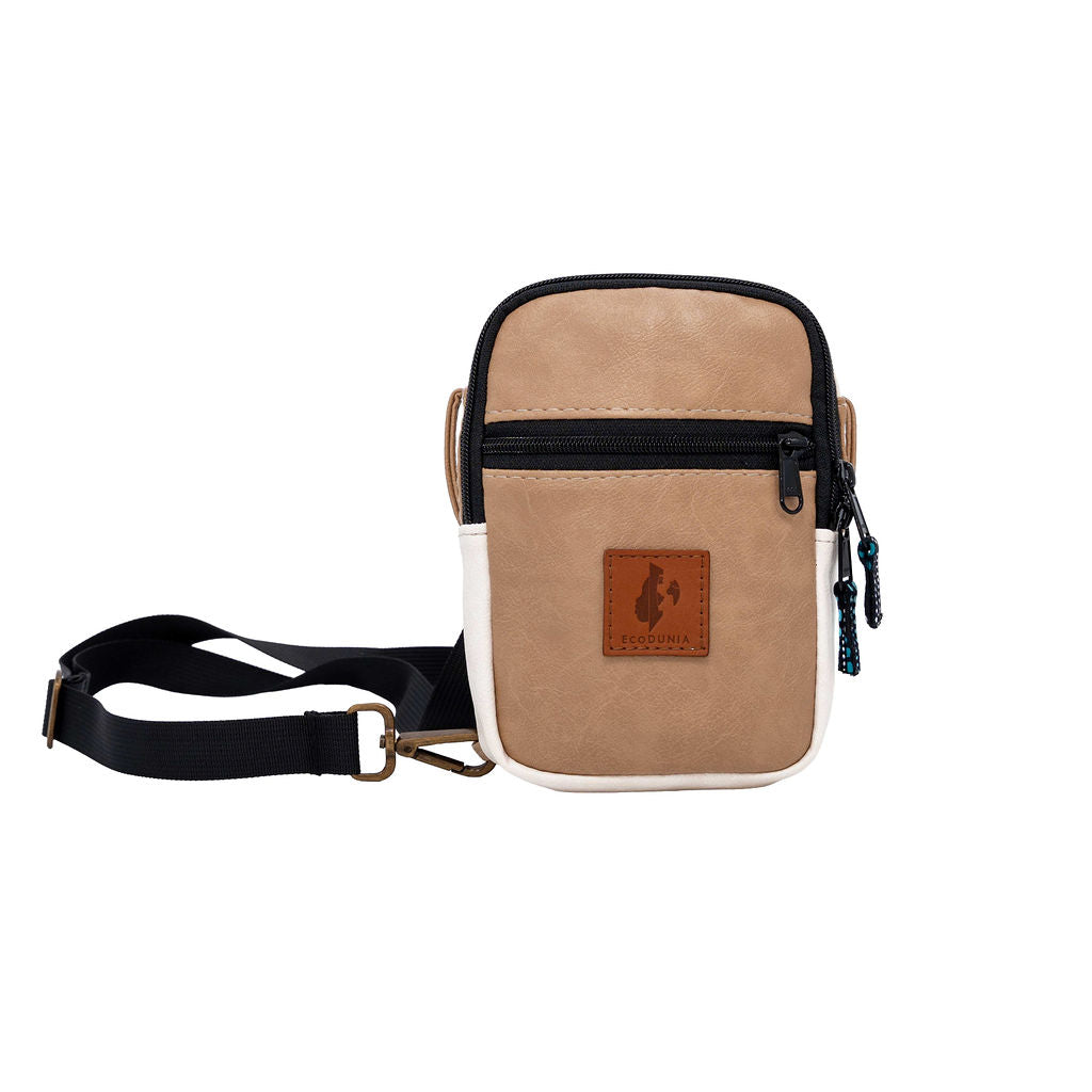 Convertible Vegan Leather Crossbody Sling Bag 1L - EcoDunia | Rozi #color_multicolor
