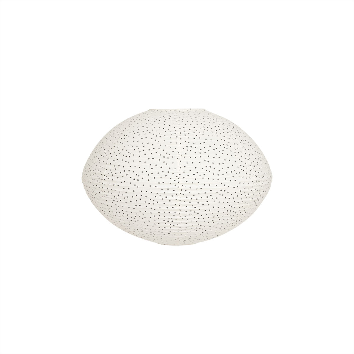 Moyo Paper Shade Small In Offwhite And Black 1