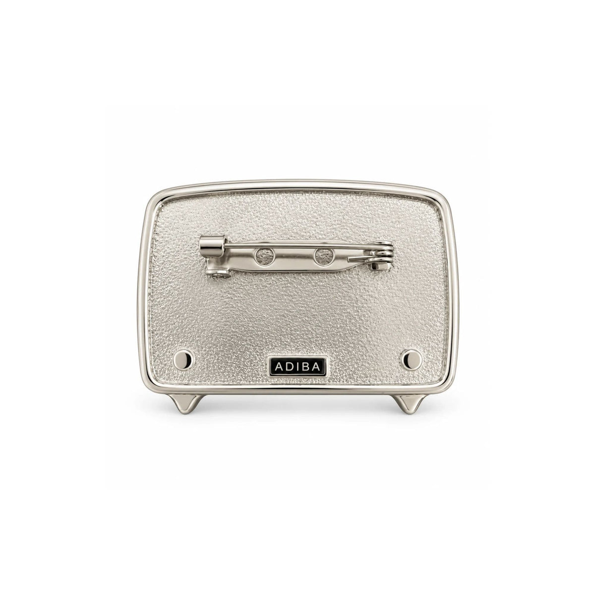 Silver Love, On Air Brooch