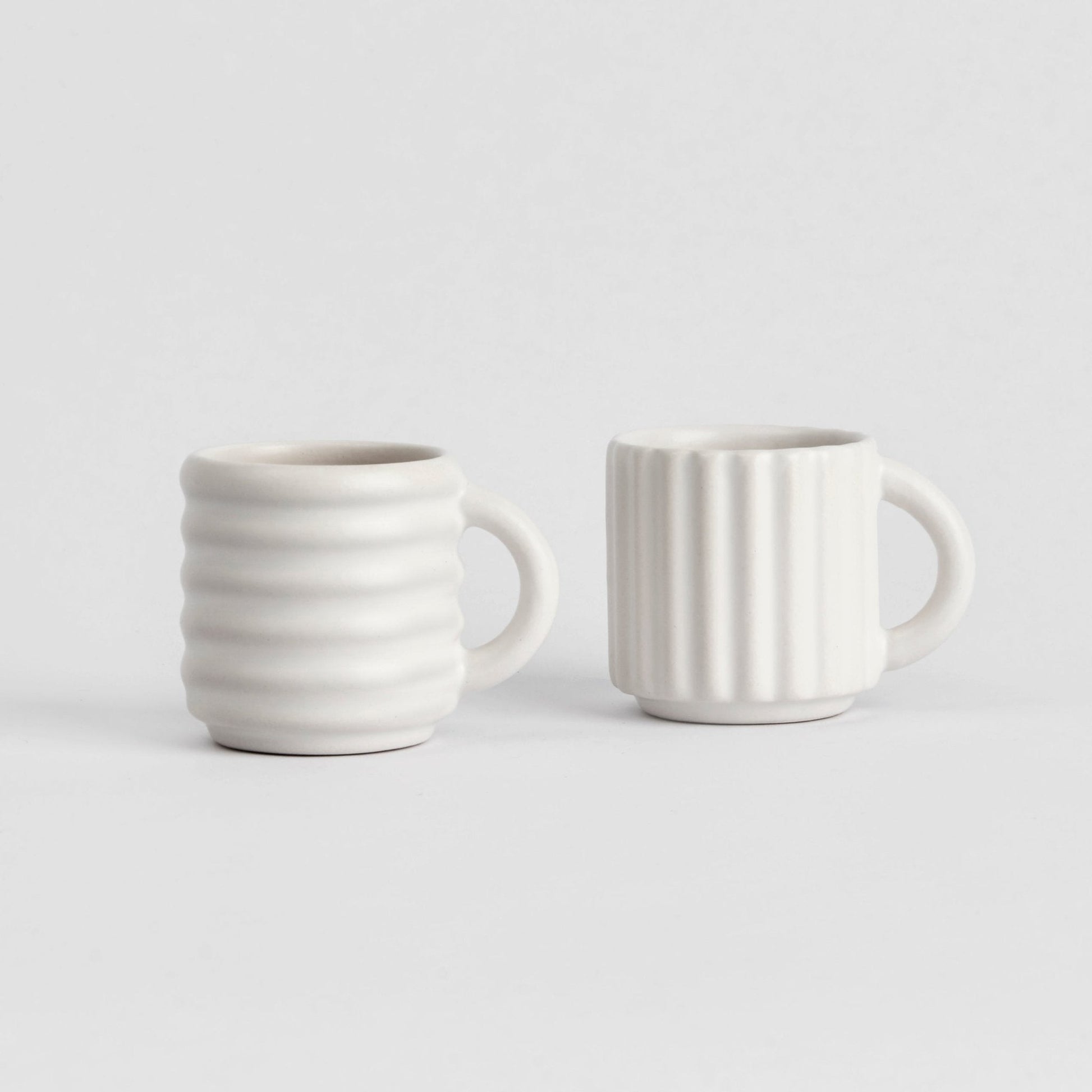 Ripple Espresso Cups Set of 2 - Form&Seek
