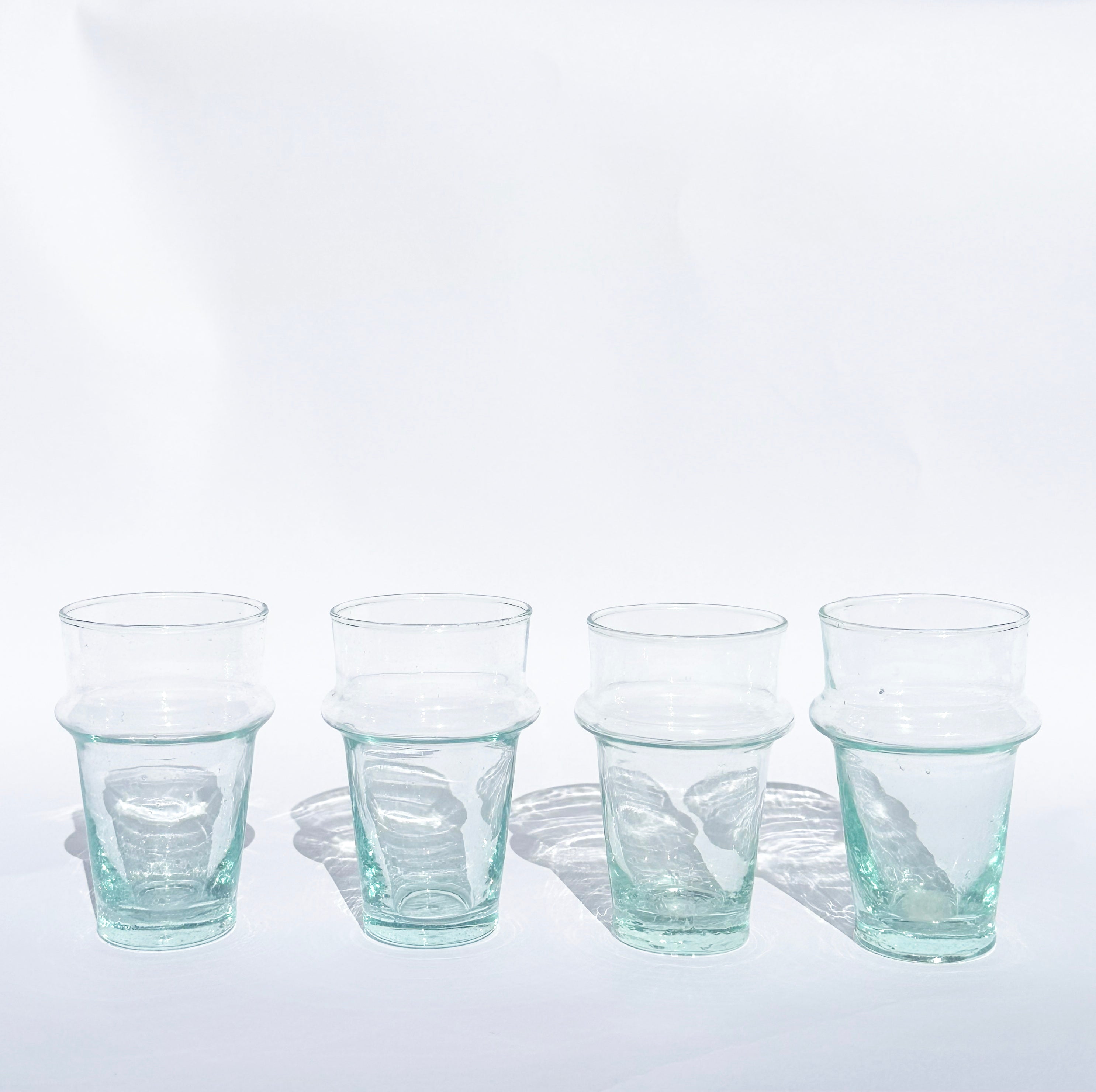 Large Recycled Beldi Glass