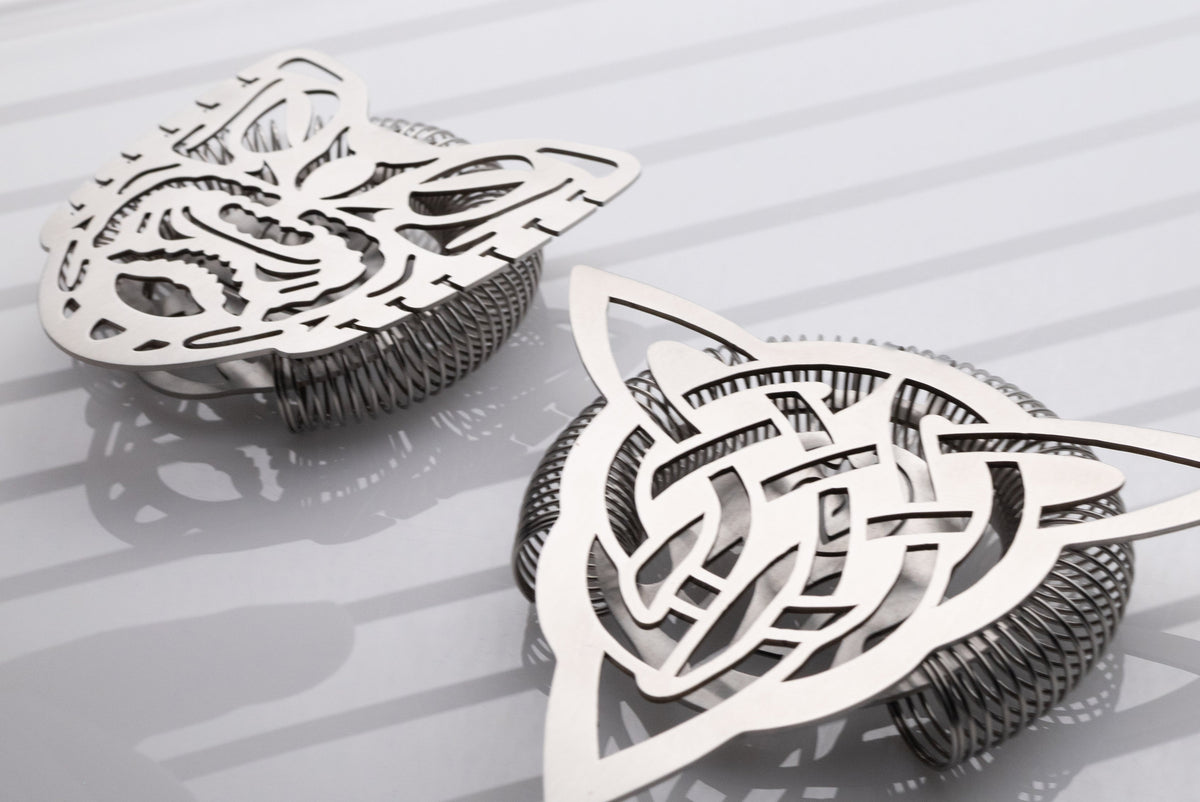 Celtic Knot Premium Bar Strainer-Barware-810032752231-CelticKnotStrainer-Prince of Scots