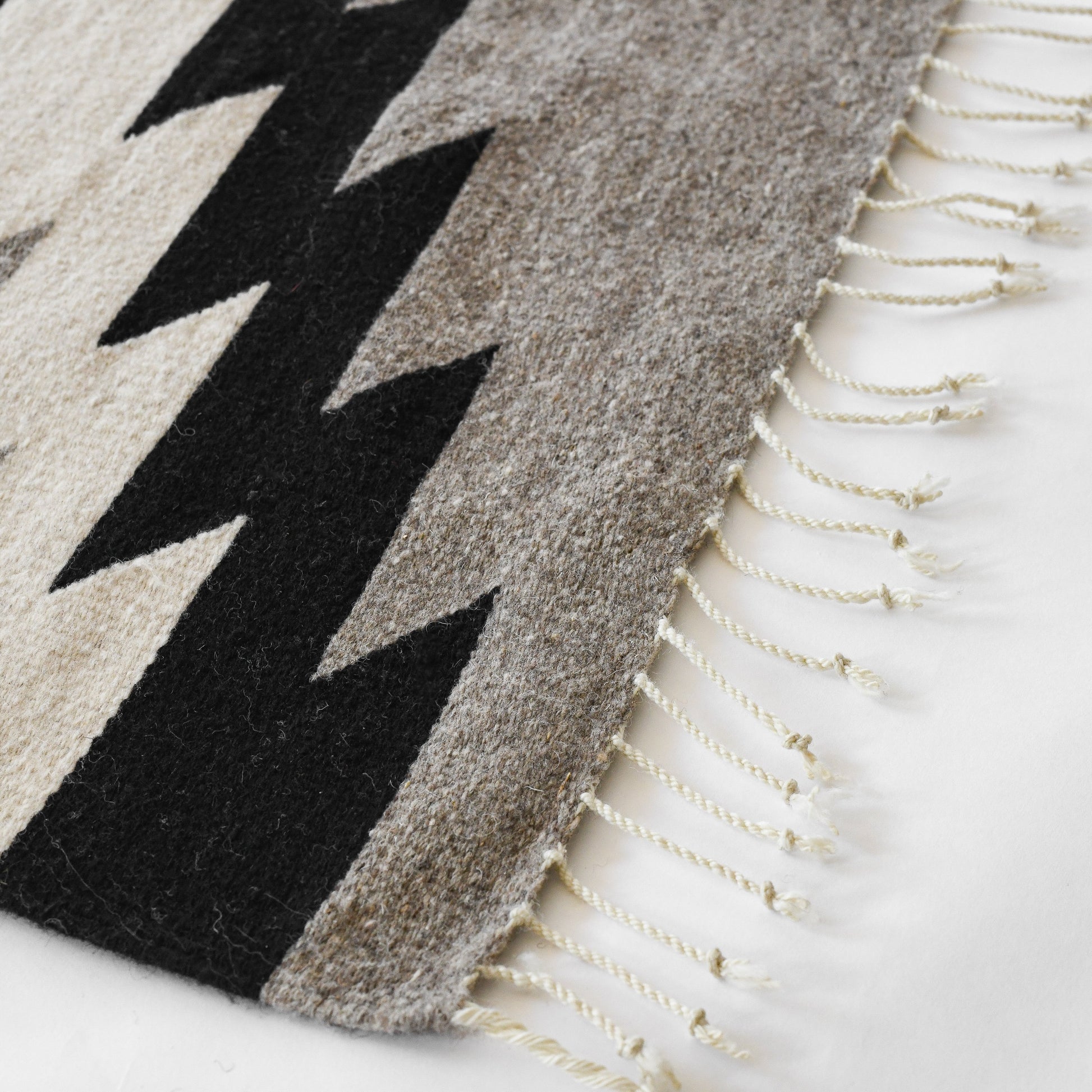 LOOM Imports handwoven ethical flat weave wool rugs. B Corp certified, women owned, fair trade, natural sustainable materials. 